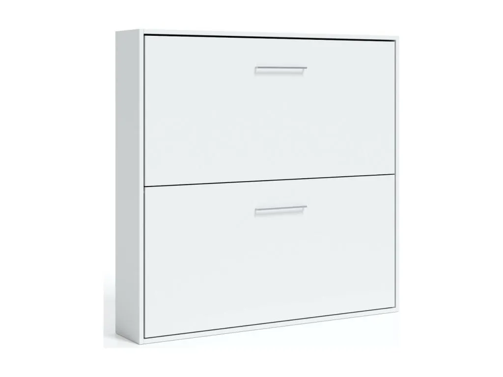 Litera abatible satinada blanca 2 camas 80x190 cm Hogarve aycj00280