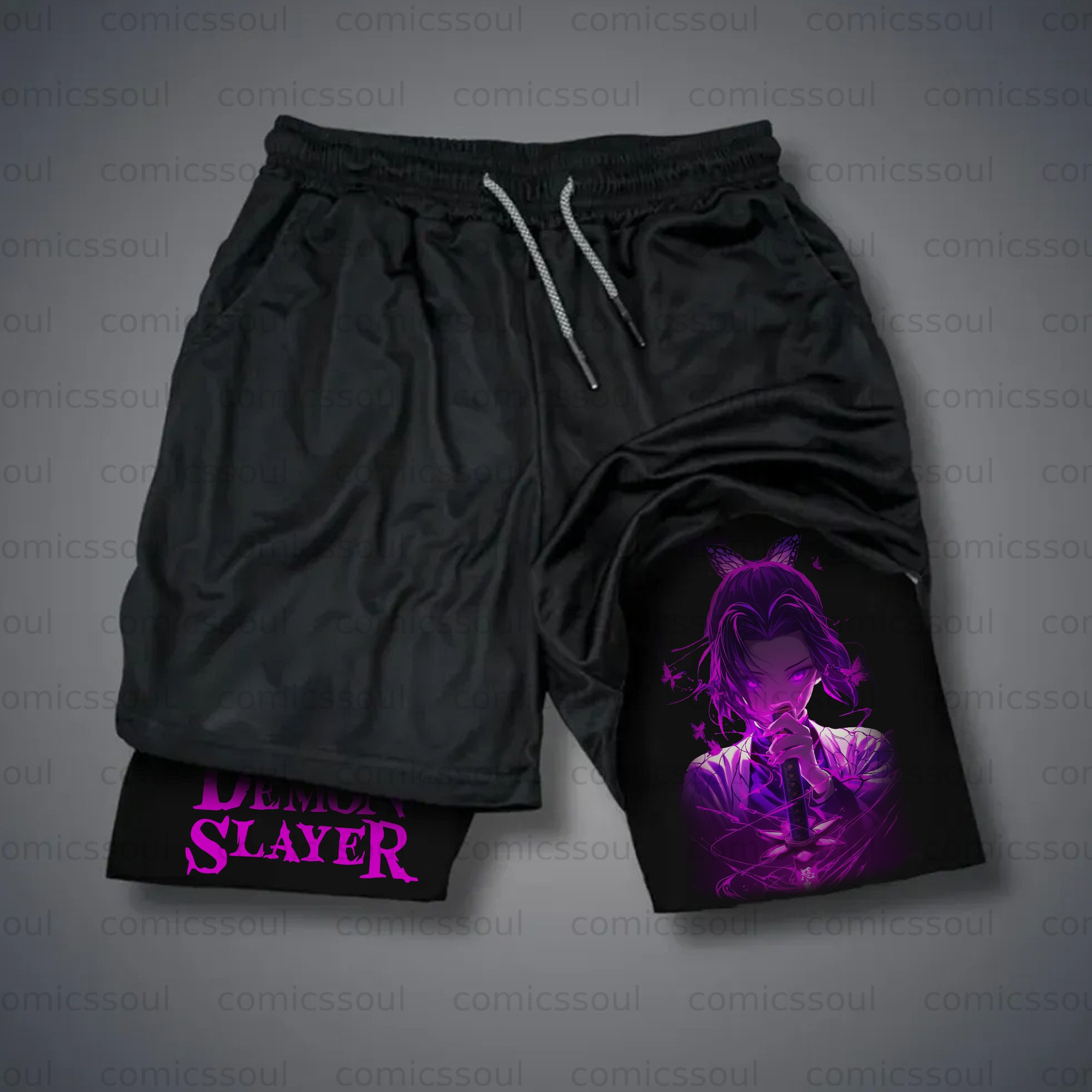 Unisex Casual Anime Streetwear Shorts
