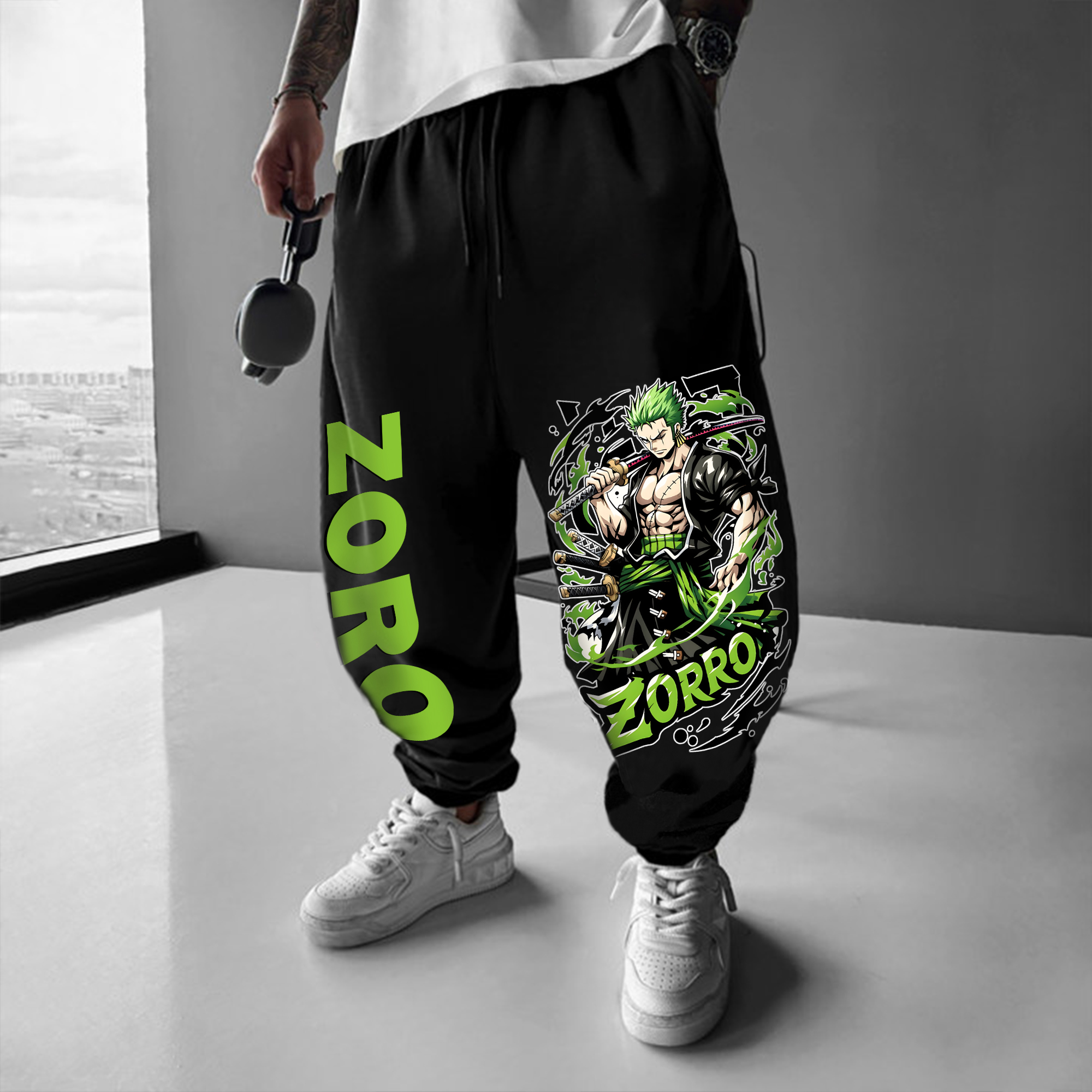 Unisex Anime Printed  Pants丨 Comicssoul