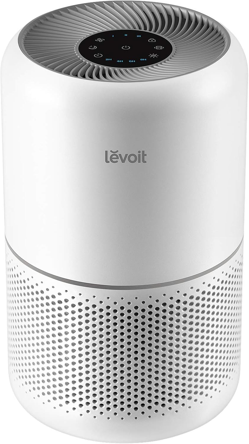 WAYFAIR LEVOIT Air Purifier For Home Allergies Pets Hair In Bedroom, Covers Up To 1095 Ft2 By 45W High Torque Motor, 3-In-1 Filter With HEPA Sleep Mode, Remove Dust Smoke Pollutants Odor, Core300-P