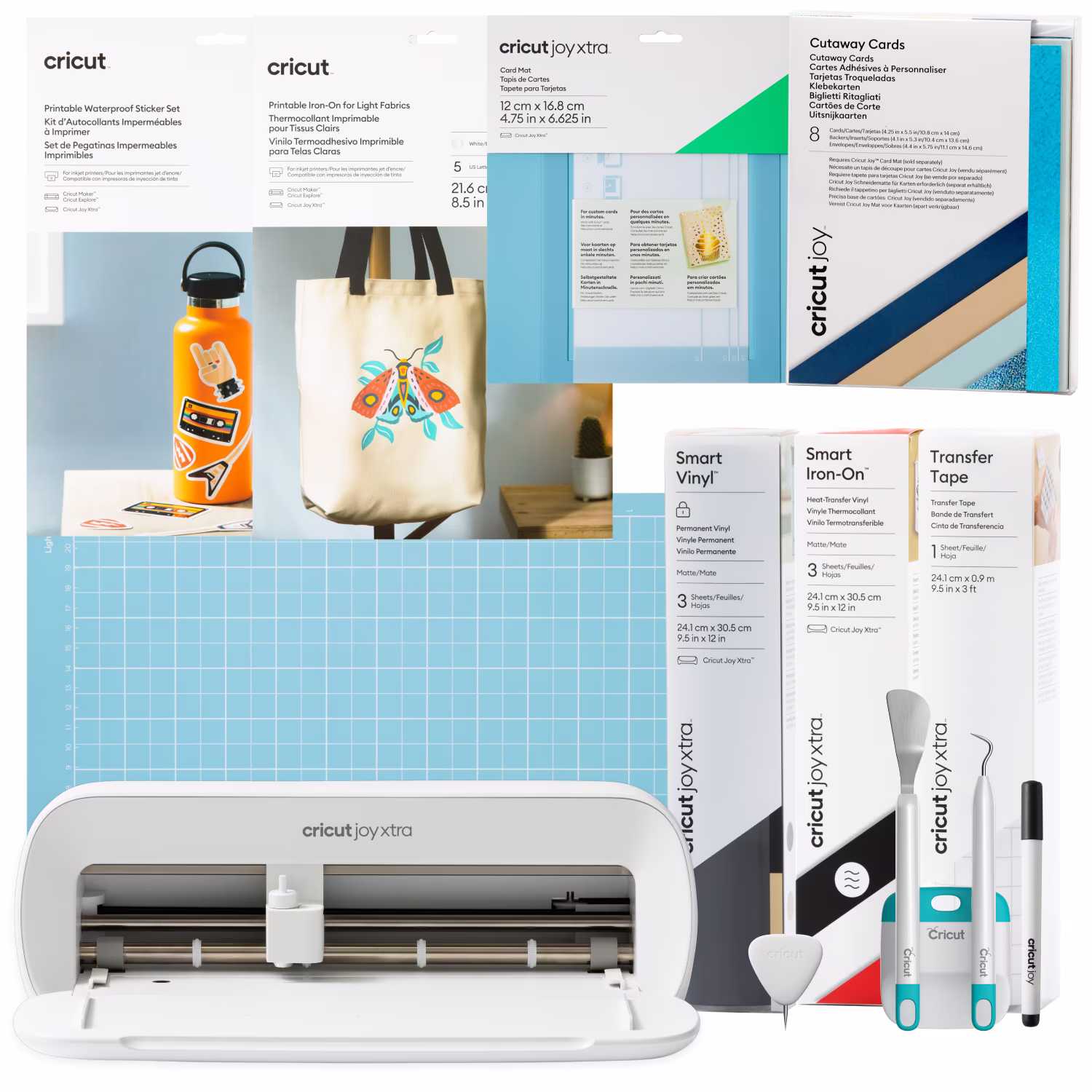 Cricut Joy Xtra Die-Cutting Machine Sticker Edition Bundle, White- New Walmart Exclusive - Image 3