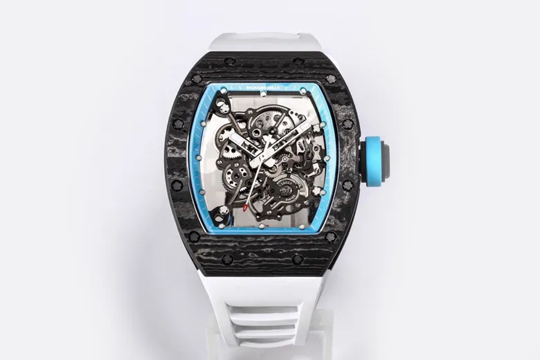 Richard Mille RM055 Black Carbon Fiber Watch