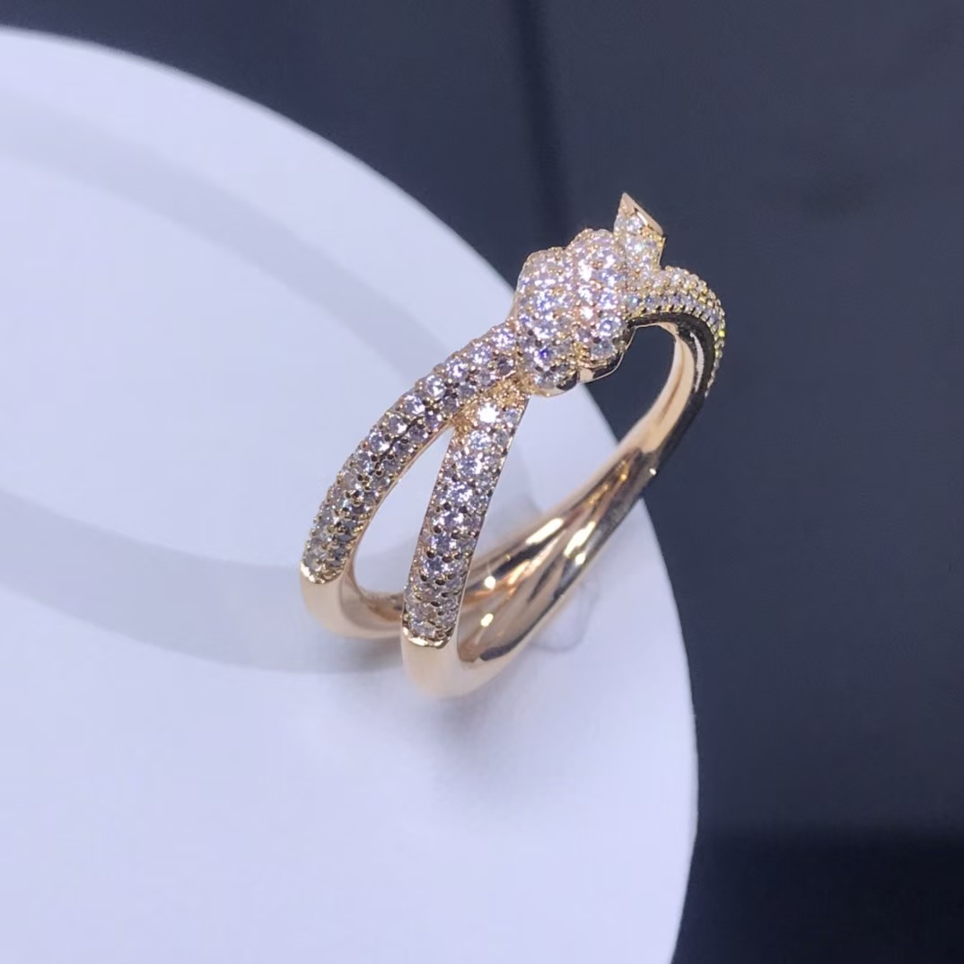 Tiffany Layered Knot Ring - Original Replica Club