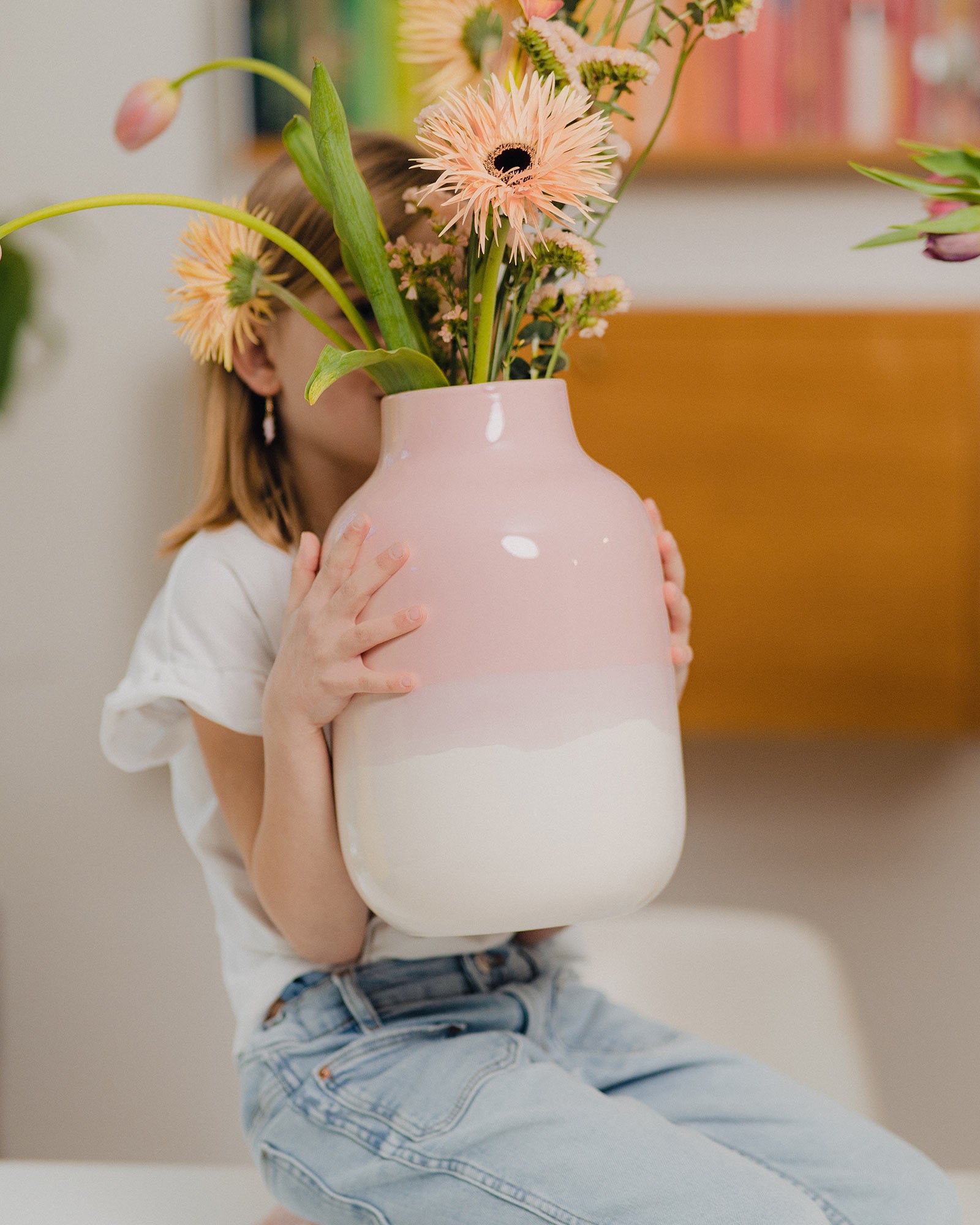 Nuno Vase L rosa