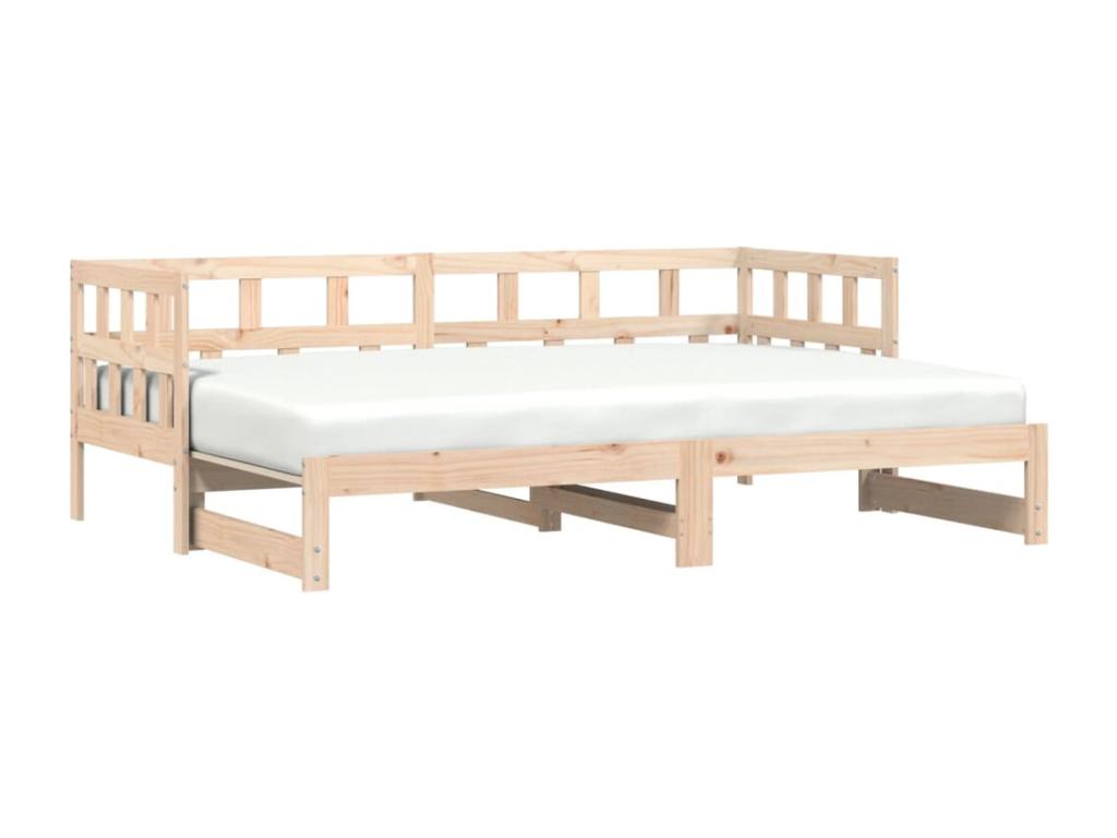 Sofá cama Habitarluz maciza de Habitarluz 90x190 cm BPJT97981