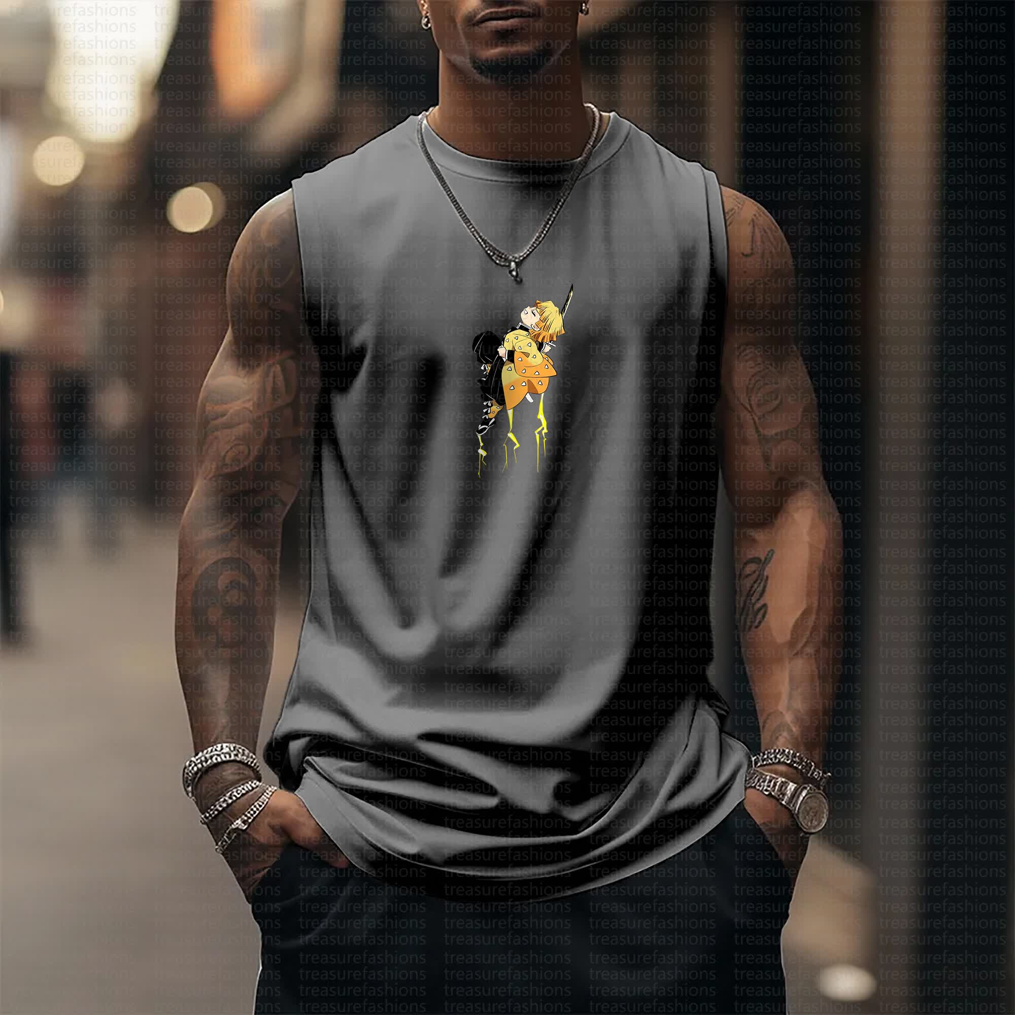 Unisex “Comicssoul” Casual Anime  Tank Top TeeThreads Sustain the Scene with Custom Apparel
