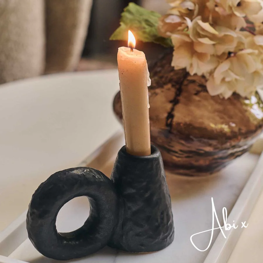 Maris Ceramic Candle Holder