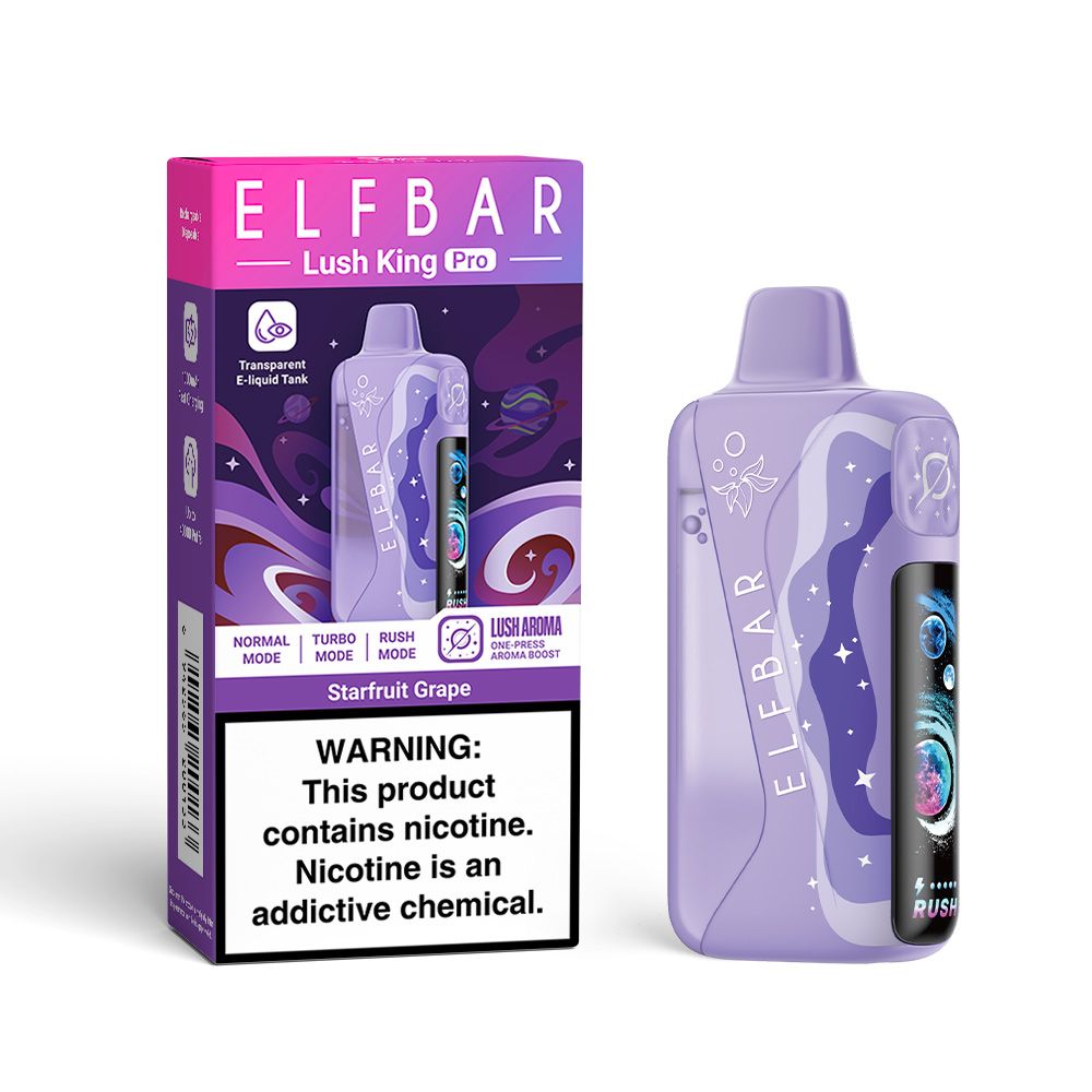 ELF BAR LUSH KING PRO 40,000 PUFFS - elfbarduke