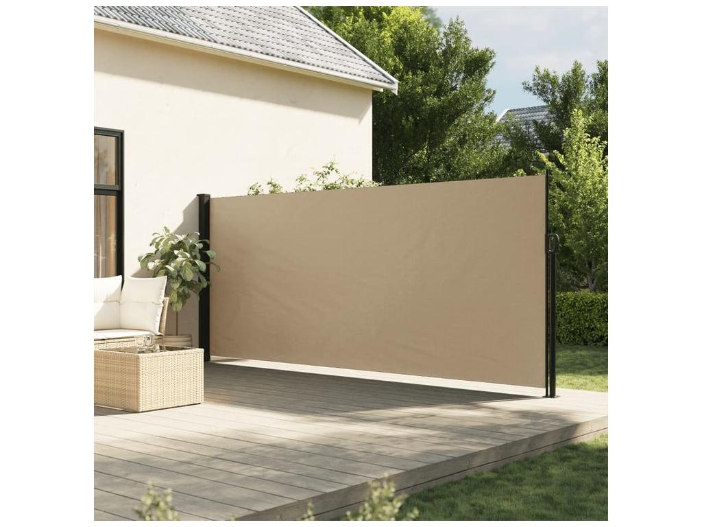Pratcas Toldo lateral retráctil beige 170x300 cm