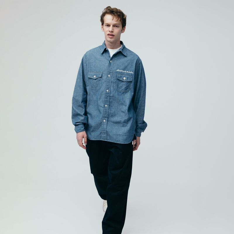 HUMAN MADE CHAMBRAY SHIRT