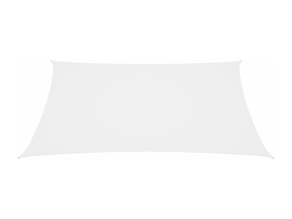 Vela parasol tela Oxford cuadrada 3,6x3,6 m Blanco