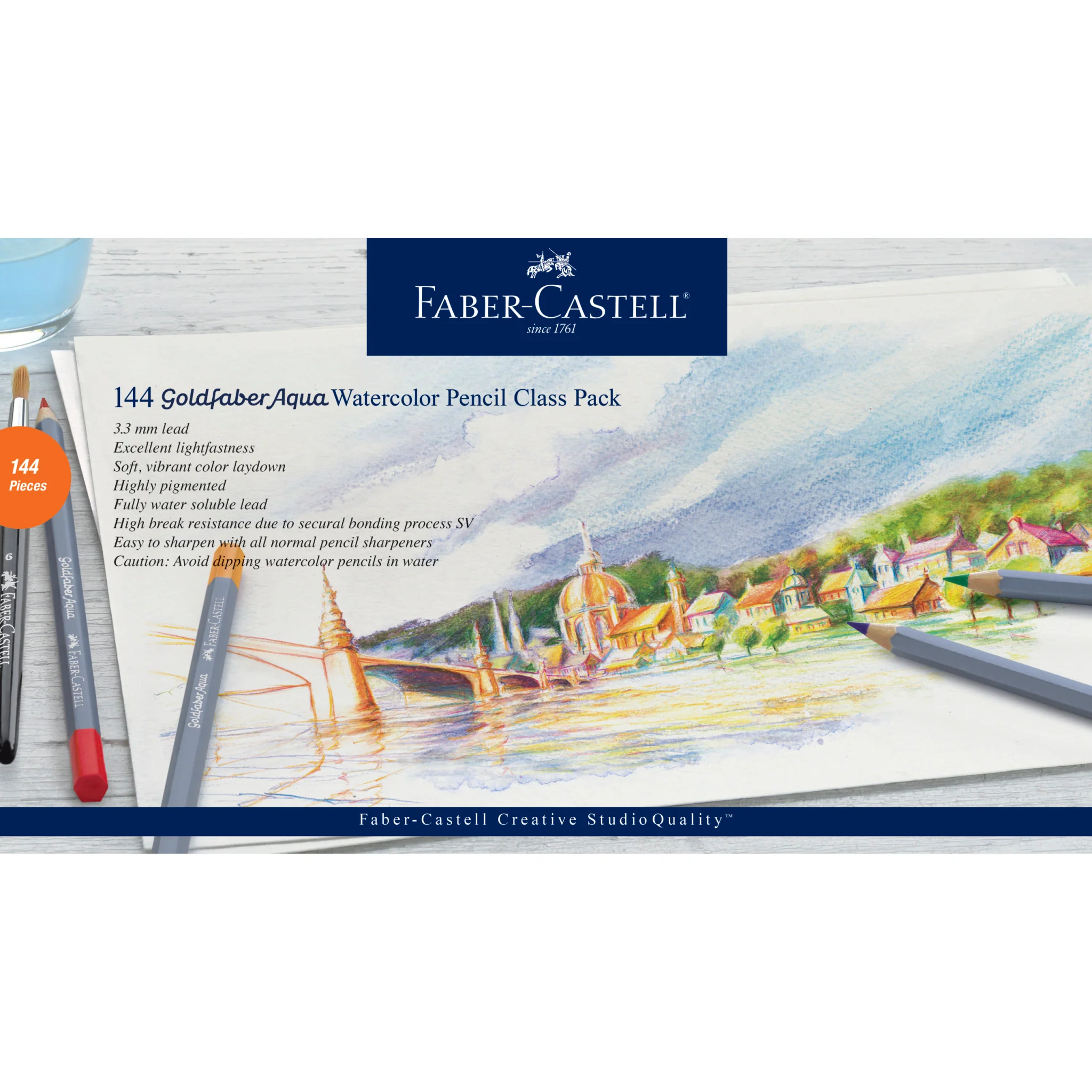 Watercolor Pencils, Class Pack