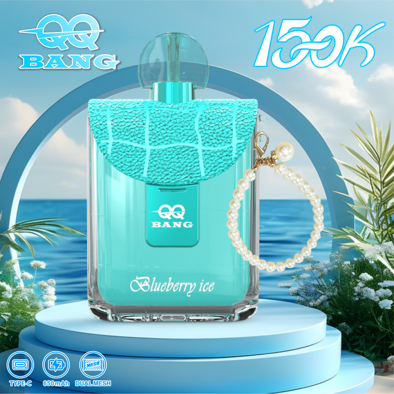 QQ Bang Perfume 150K Disposable Vape – 150,000 Puffs Single Flavor | Long-Lasting Modern Design