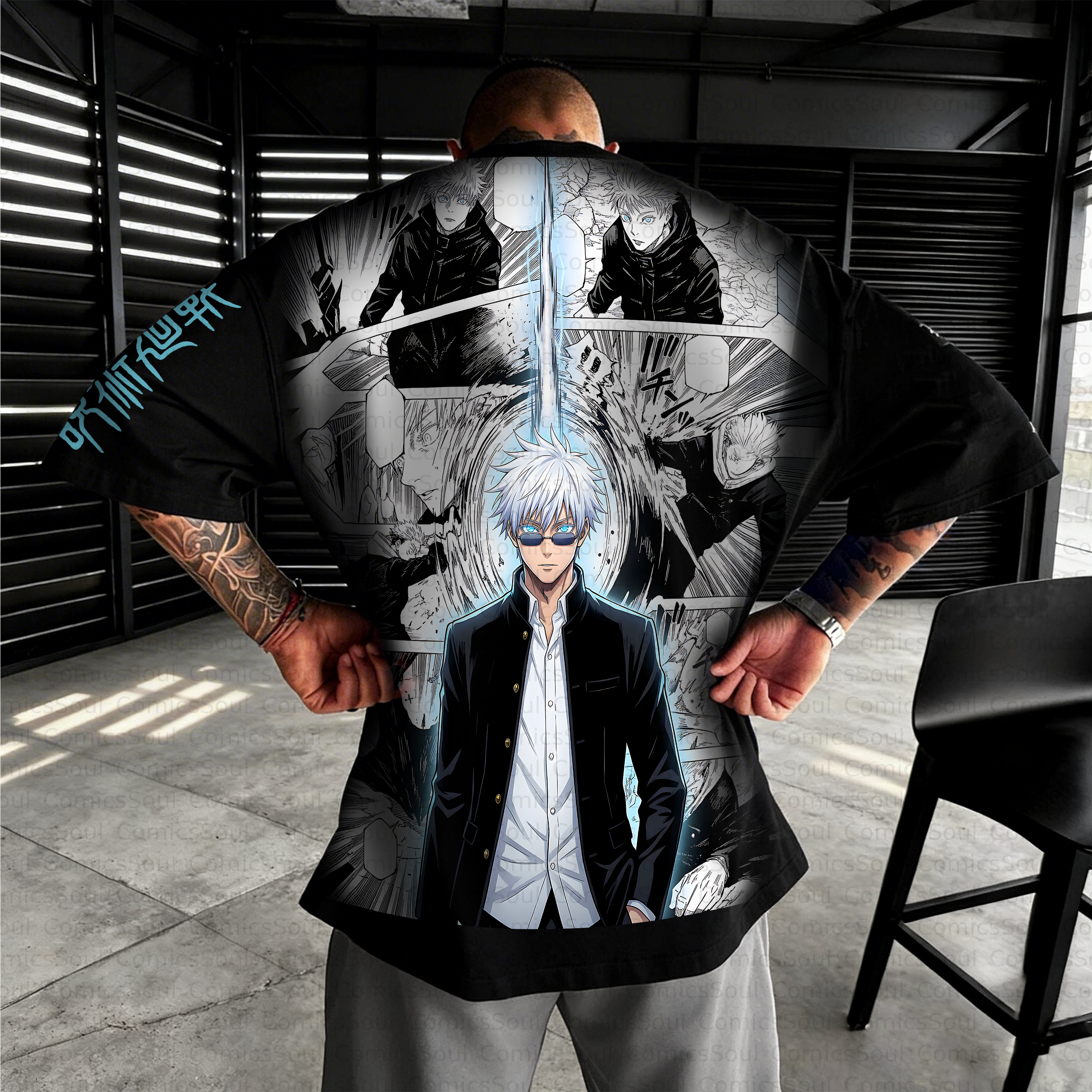Unisex Anime Inspired Vintage T-Shirt