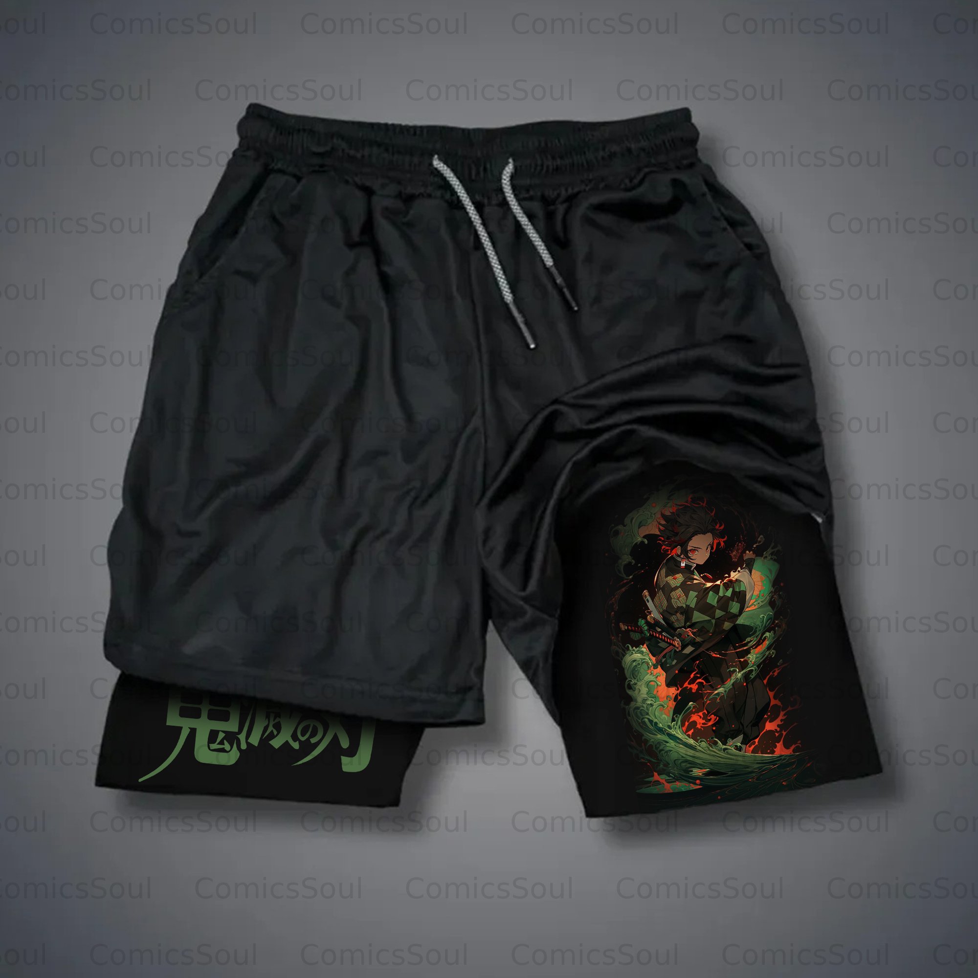 Unisex Casual Anime Streetwear Shorts
