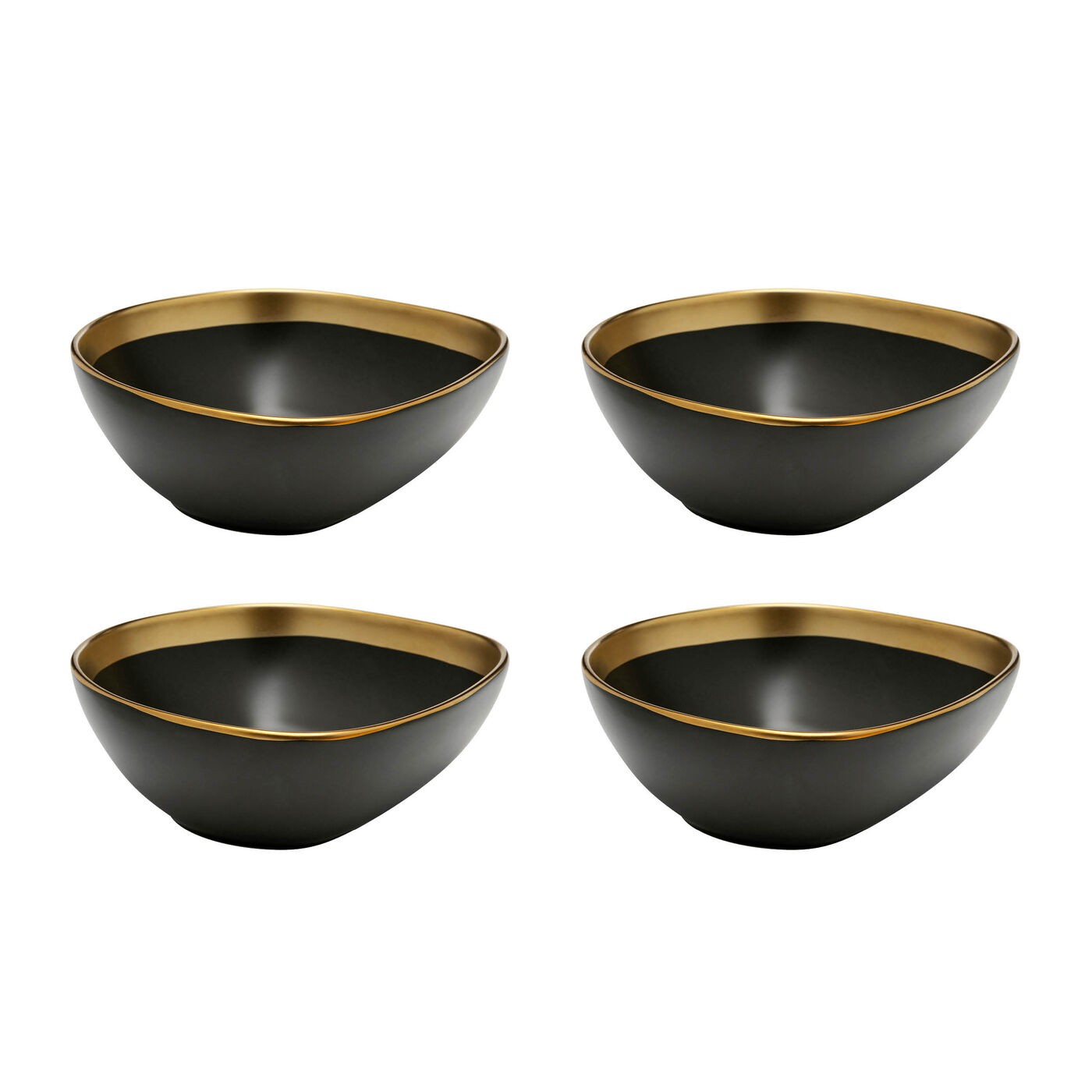 Kommen Vibrations Ø18cm groen (4 set) Kare Design