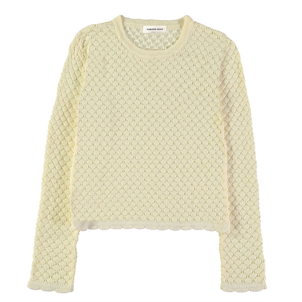 Carlota Cahis - Pull Cute - Ecru