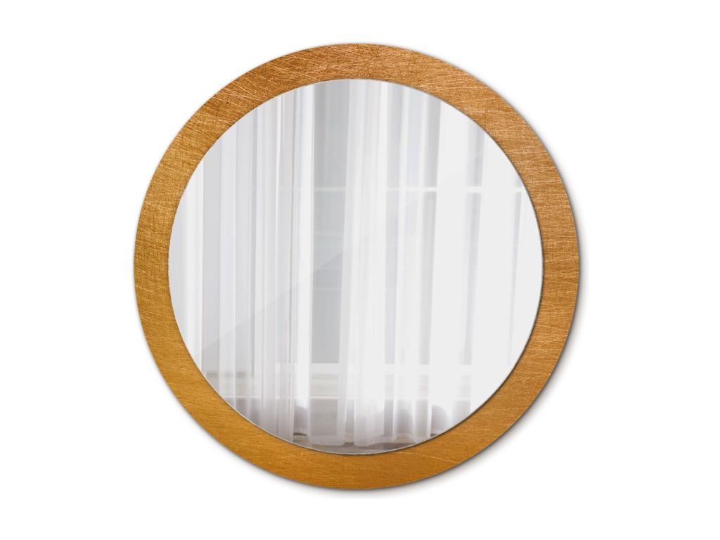 Espejo decorativo redondo - Estilo loft vintage - 90 cm