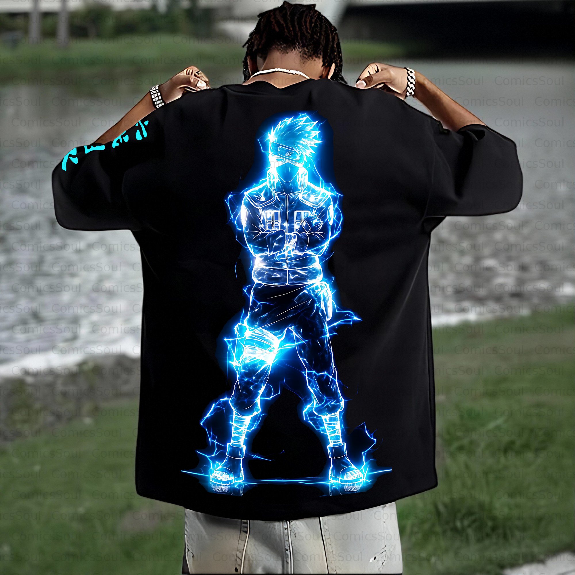 Unisex Anime Inspired Vintage T-Shirt