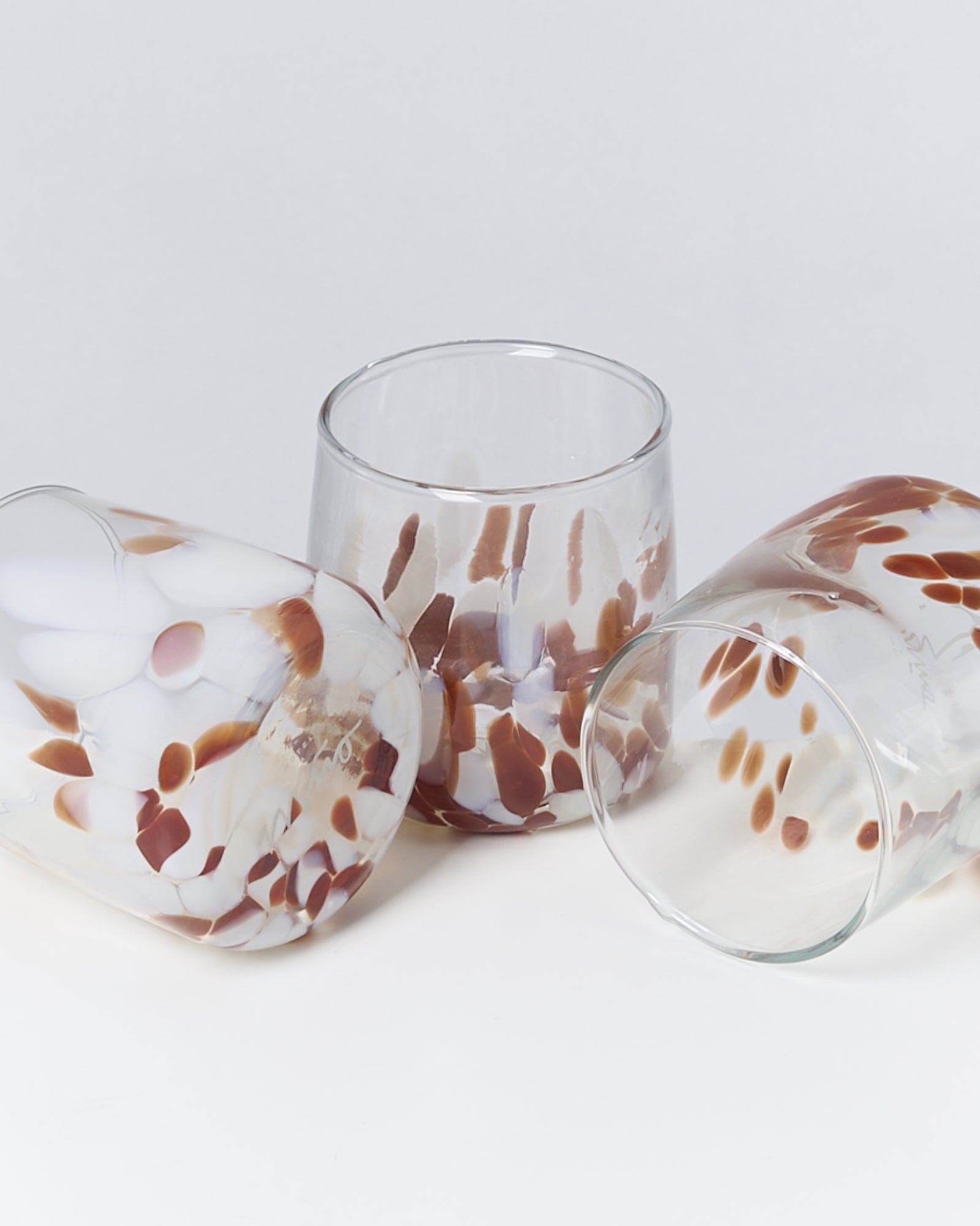 Alegria Glas klein bernstein sand