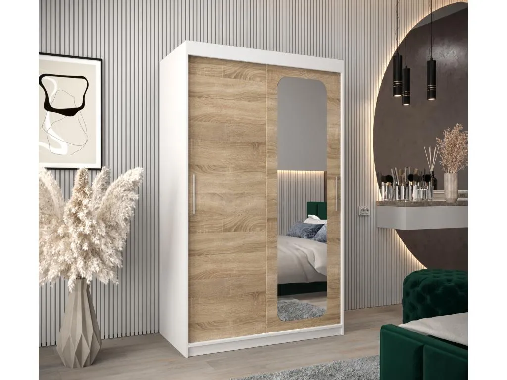 ARMARIO Micasacool T2 DE PUERTAS CORREDERAS 200/120/62 2 puertas (blanco/Micasacool)
