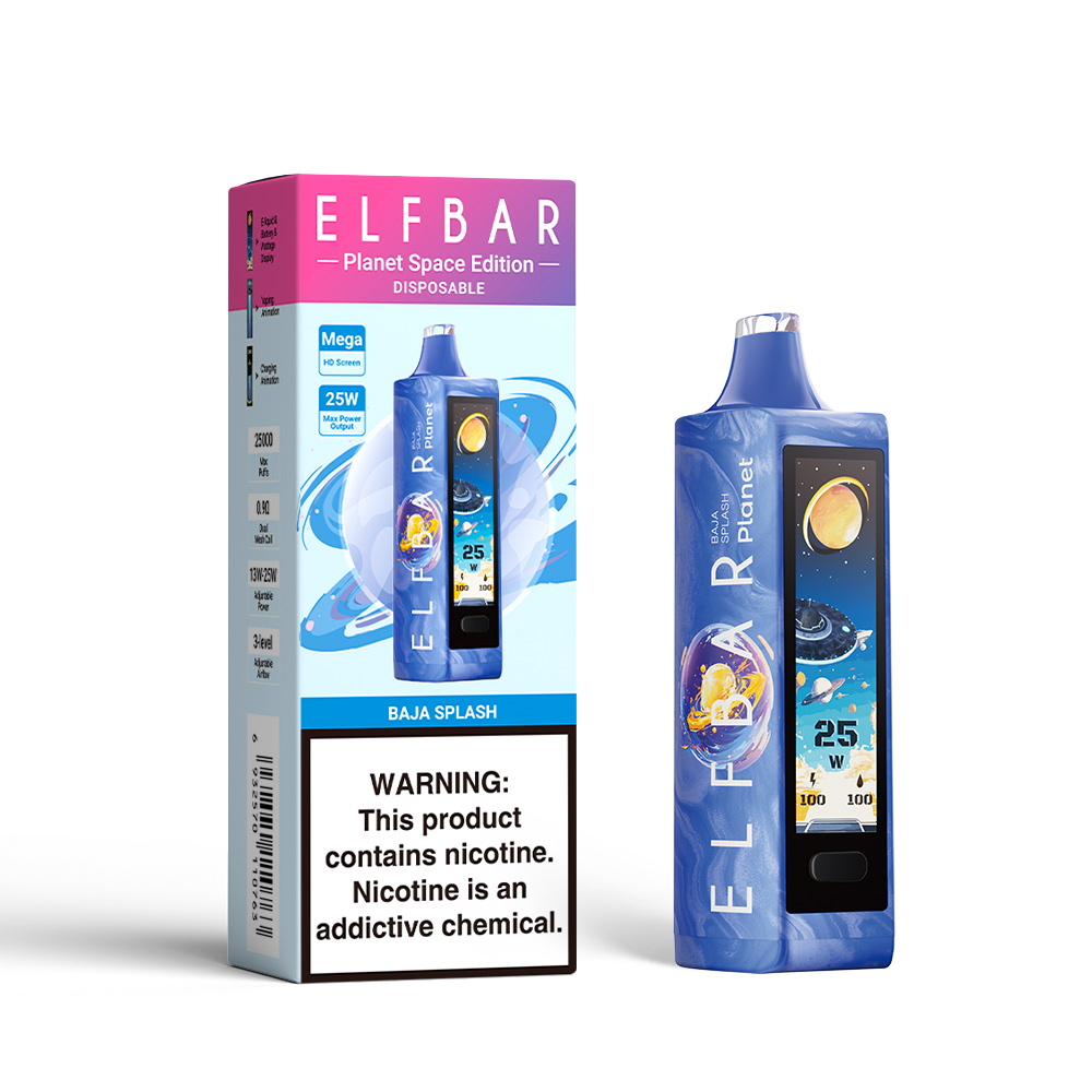 ELF BAR PLANET 25K újratölthető eldobható e-cigaretta (minden íz)