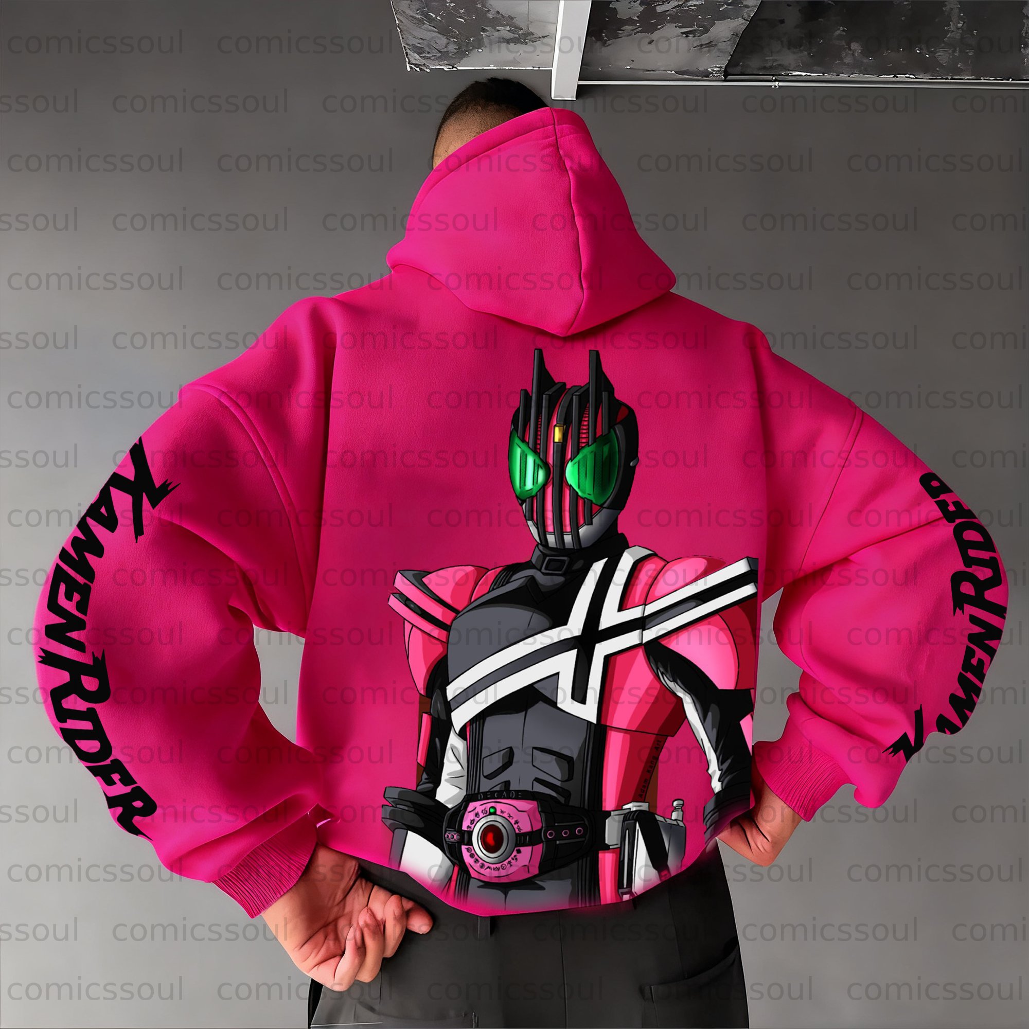 Unisex Anime Graphic Streetwear Vintage Plush Hoodie