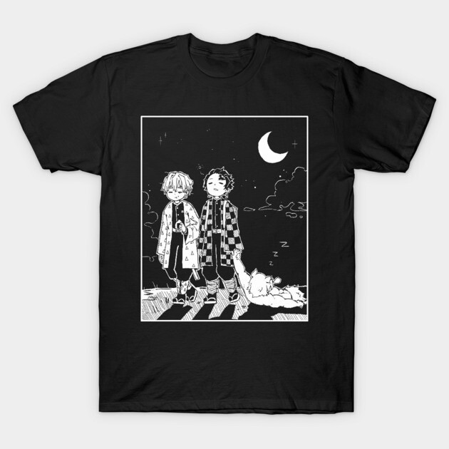 Unisex Anime Inspired Vintage T-Shirt丨Comicssoul