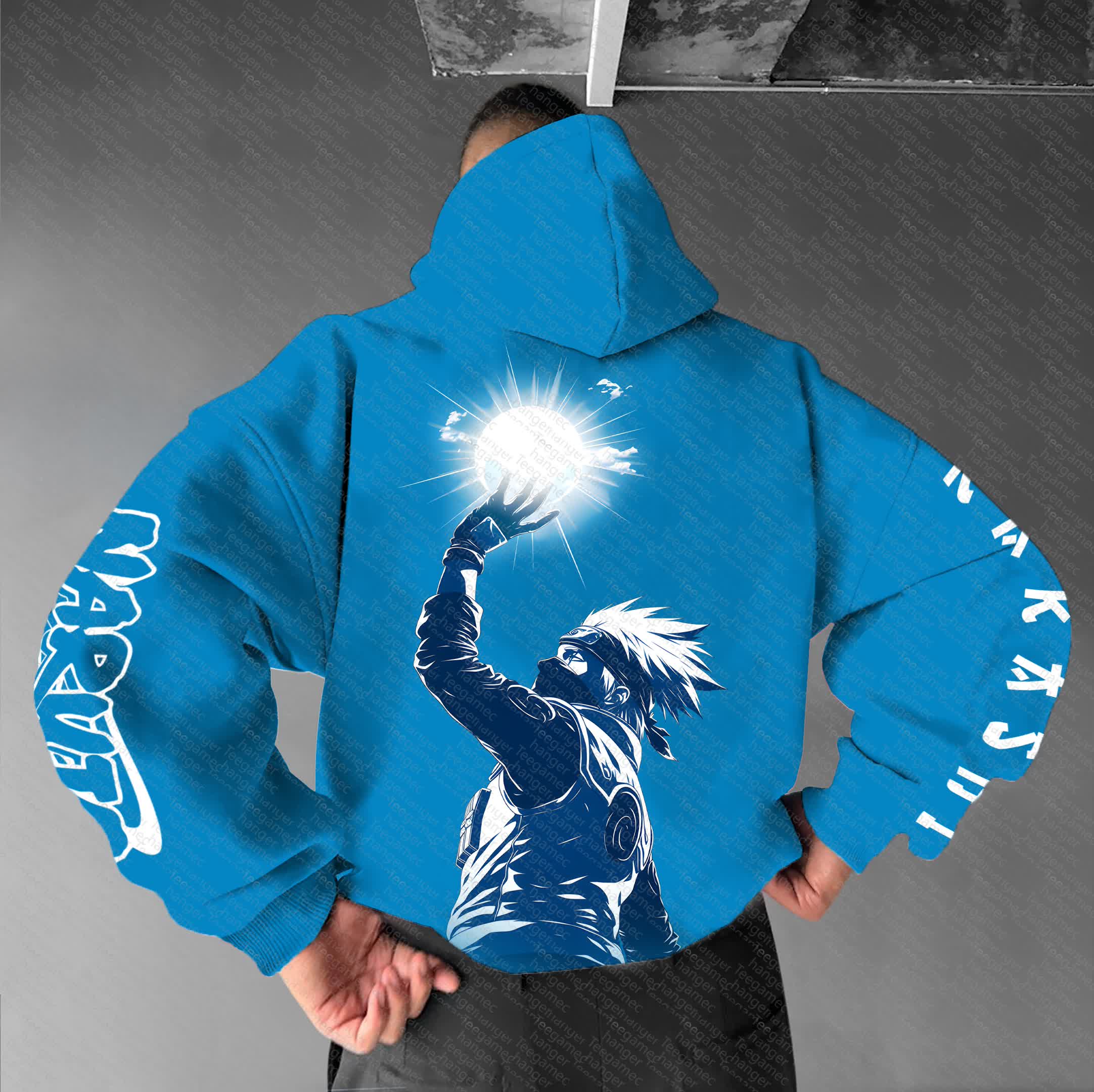 Unisex  Anime Graphic Streetwear Vintage Hoodie