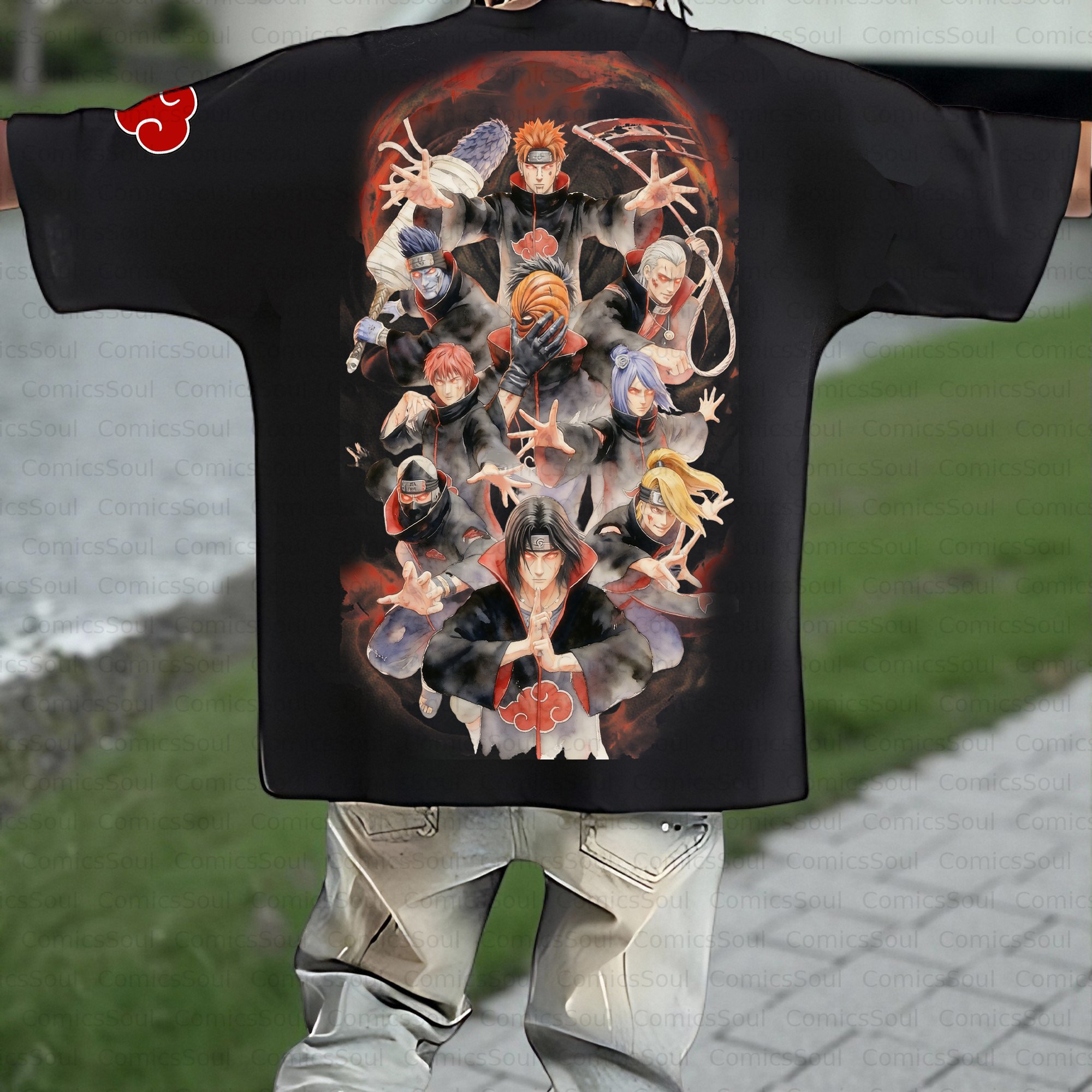 Unisex Anime Inspired Vintage T-Shirt