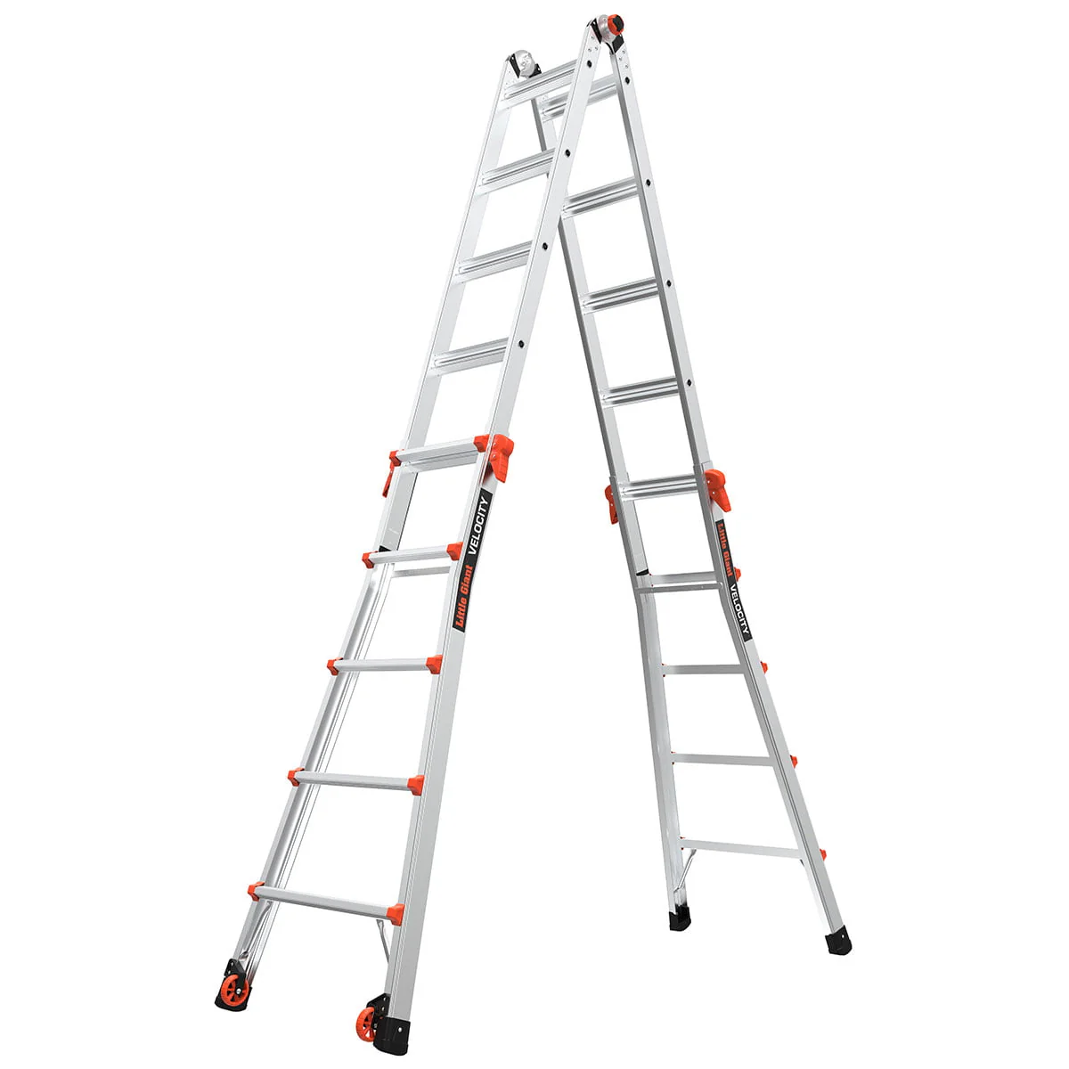 Little Giant Model 22 Aluminum Multi-Use Ladder, Type 1A - 300 lbs. Rated - Image 3