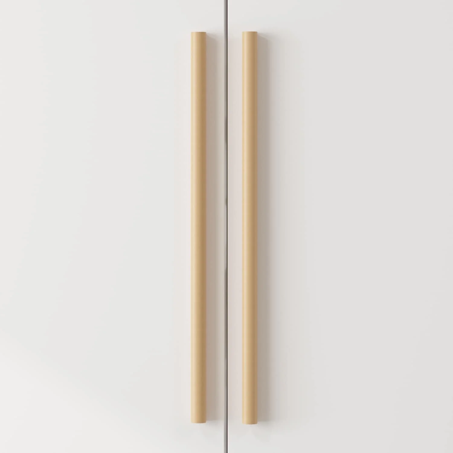 FUFU&GAGA Wardrobe Armoire Wooden Closet Cabinet 6 Storage Cube and Hanging Rod White - Image 5