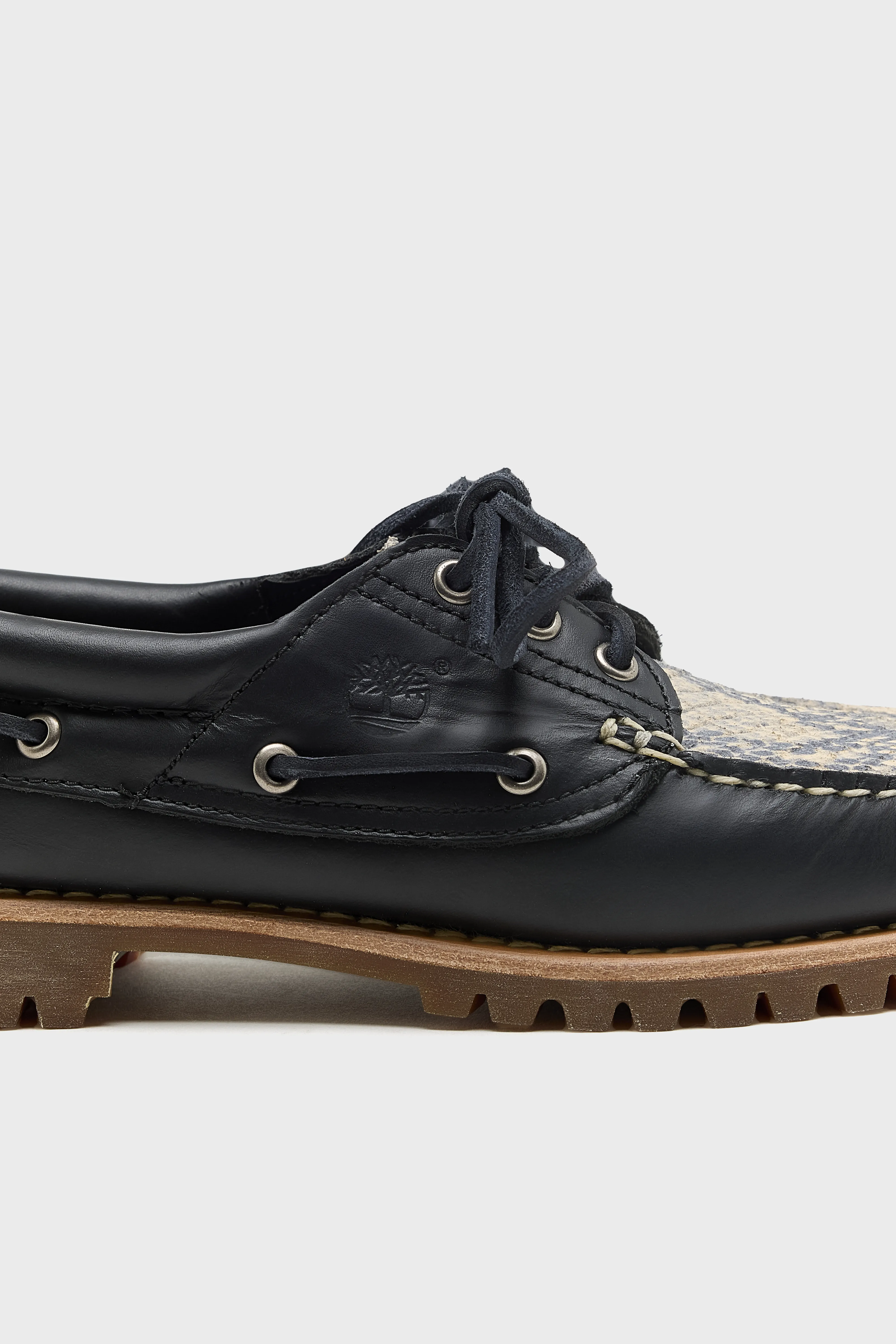 Bellerose Authentic Boat Shoes for Women  (261 / W / BLACK)