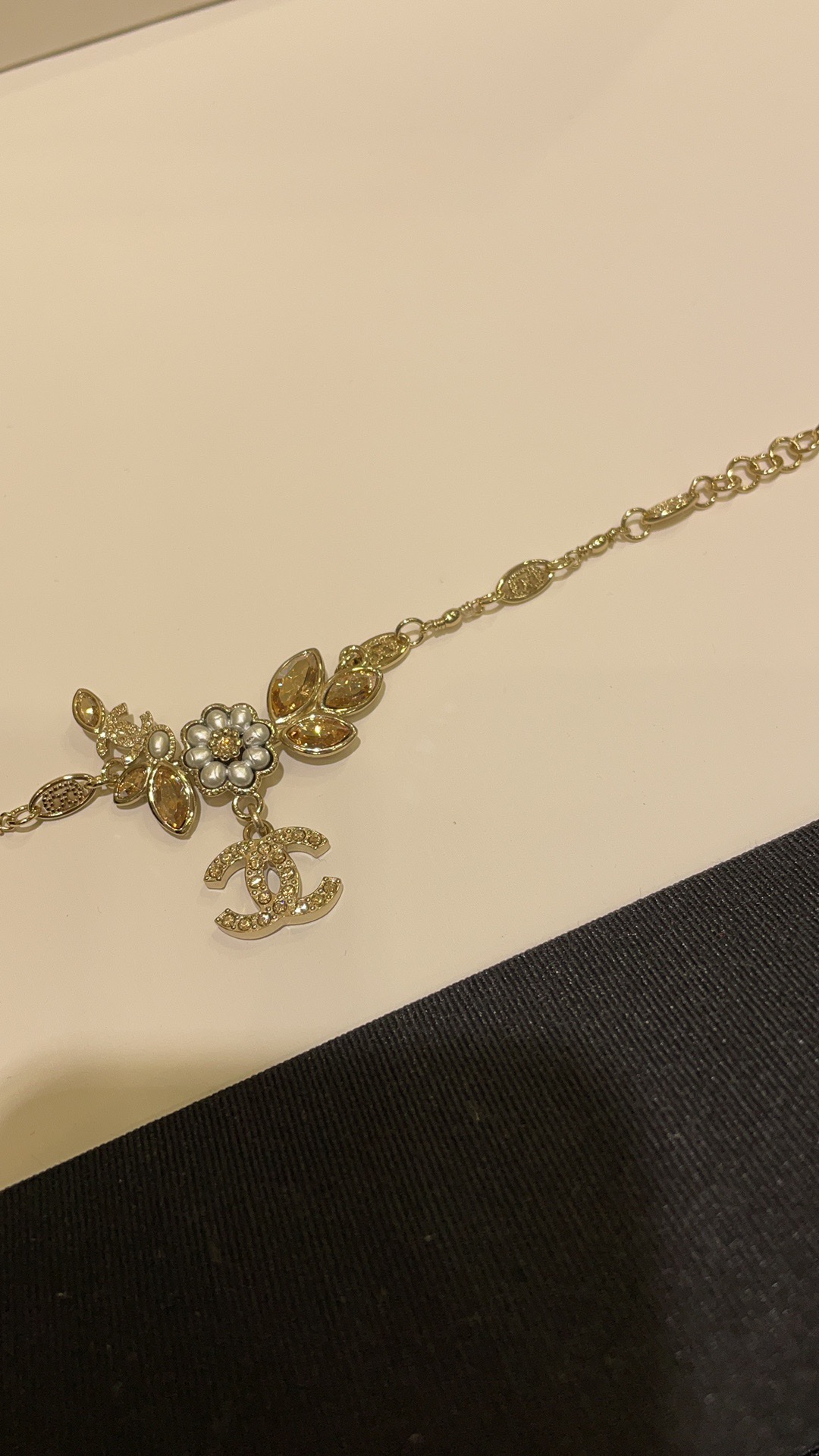 Chanel Ear of Wheat Pearl Flower Bracelet - Original Replica Club