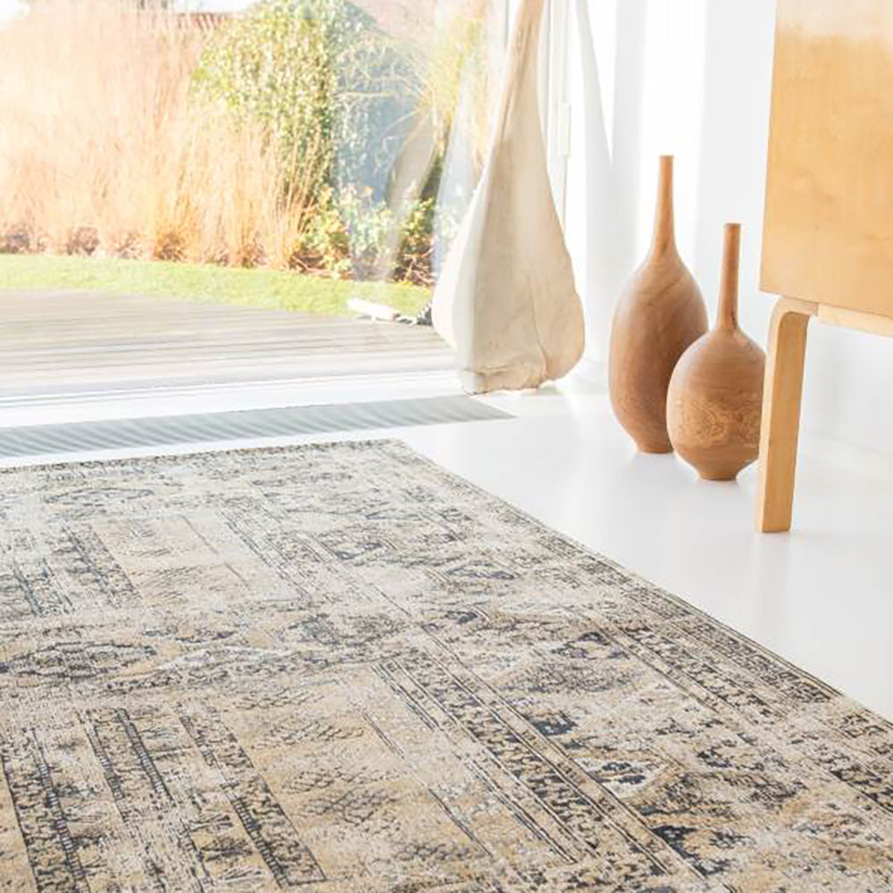 Louis de Poortere Hadschlu Vloerkleed 170 x 240 cm - Agha Old Gold