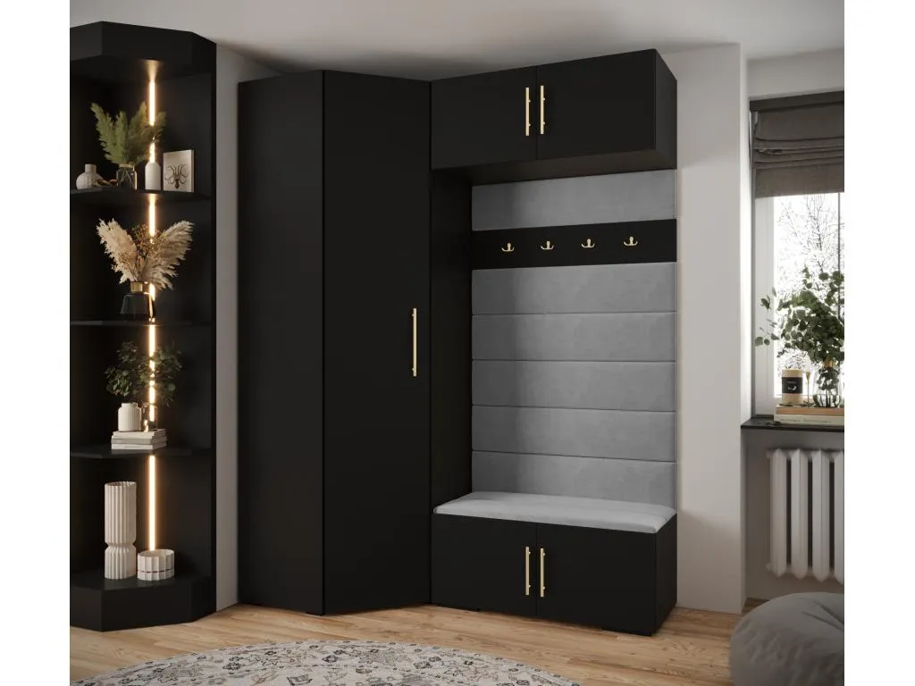 Boverdeco 3 armario con puertas batientes 236.7/182/47