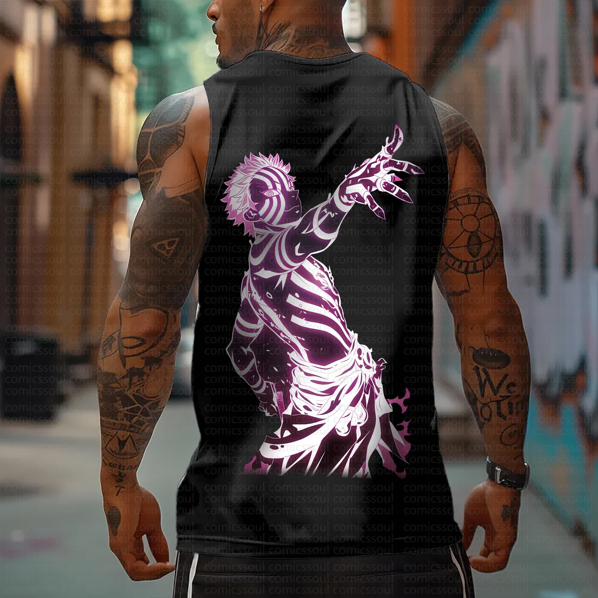 Unisex  “Comicssoul” Casual Anime  Tank Top