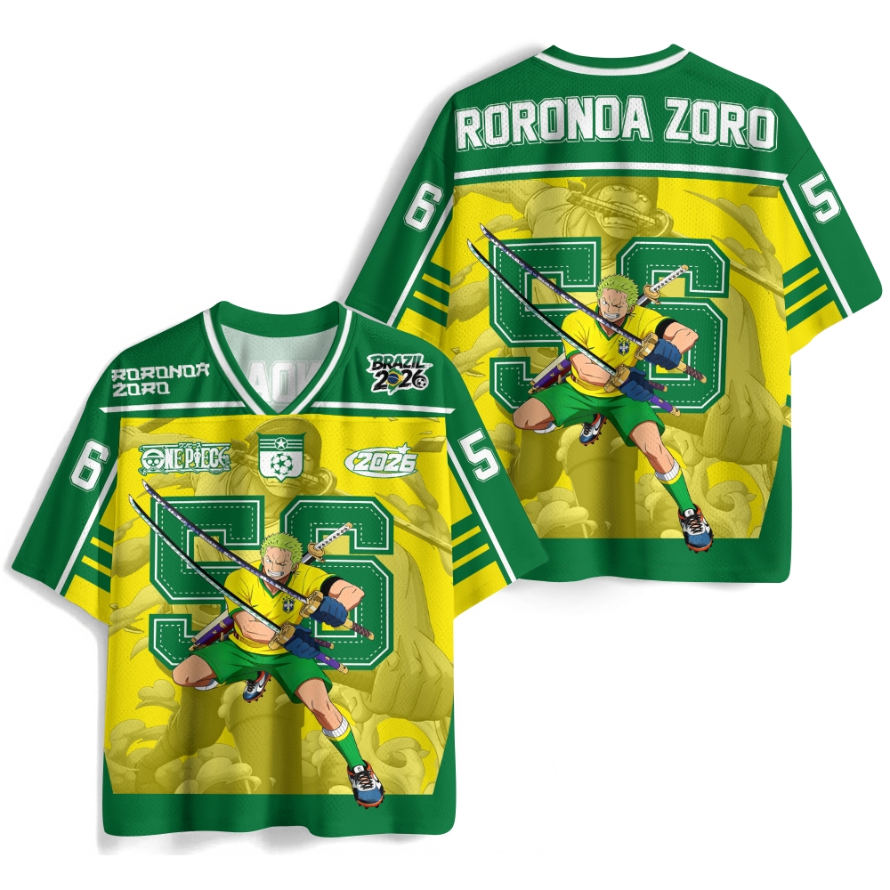 One Piece Anime Football Jersey