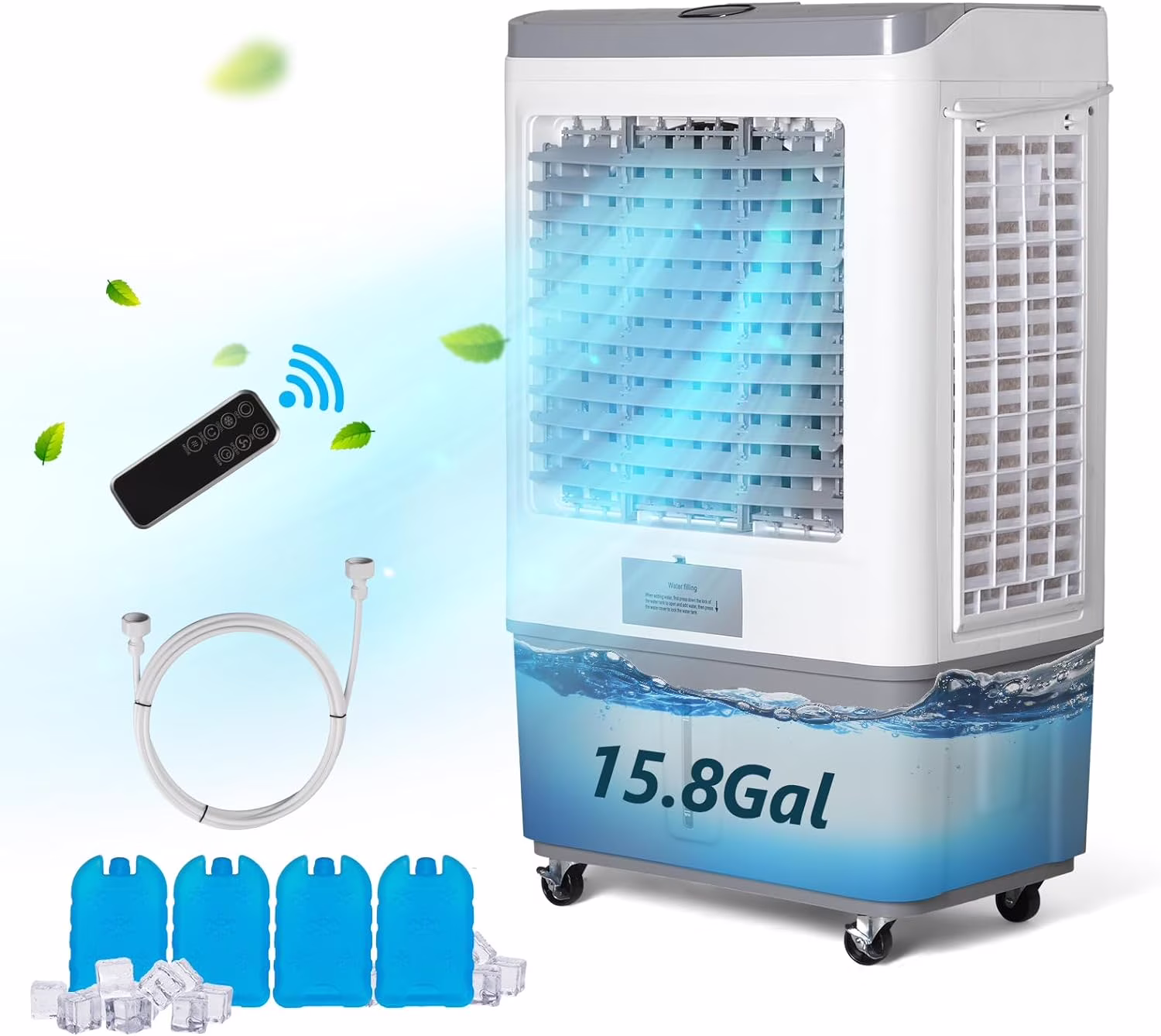 ROVSUN Portable Air Conditioners, White - Image 5