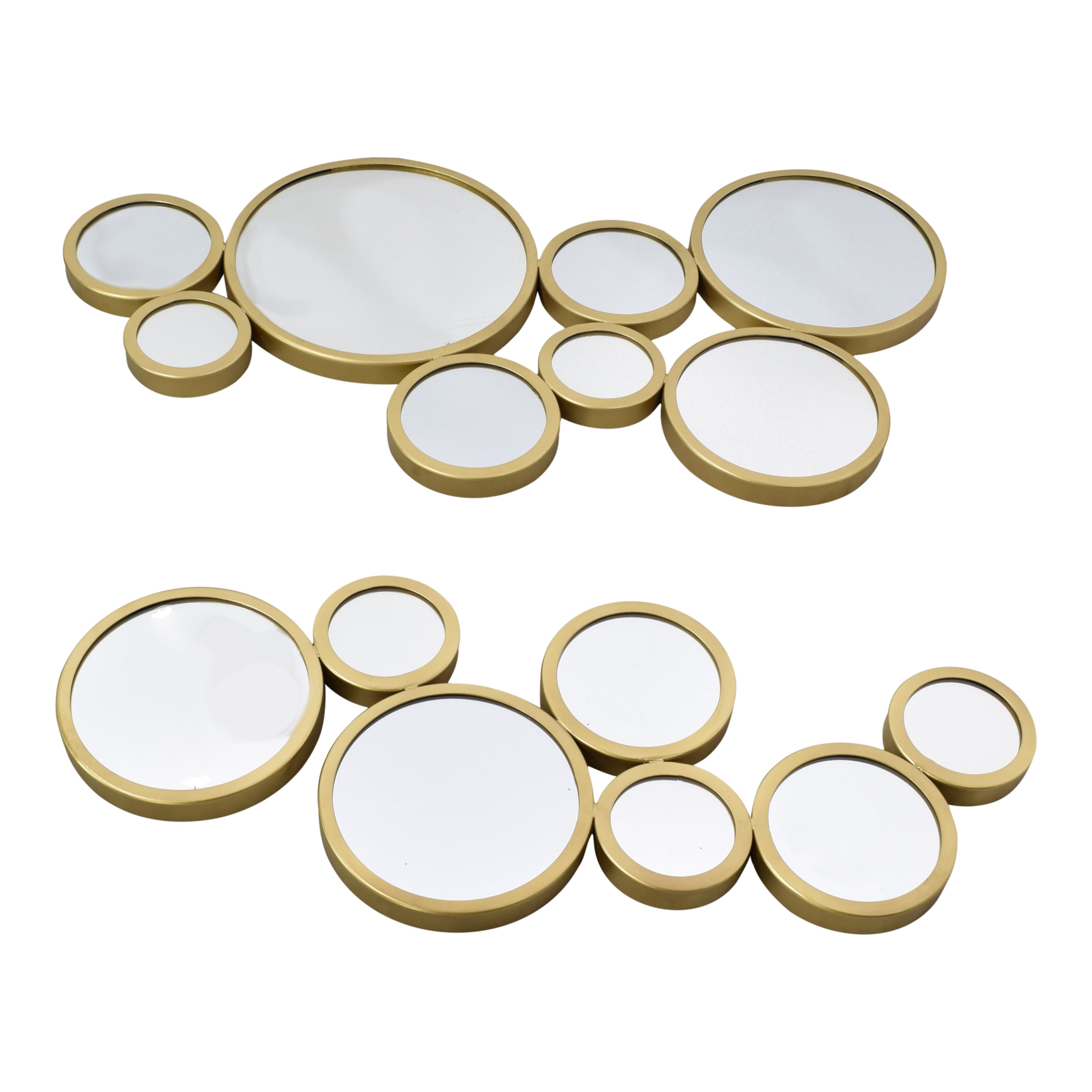 LOFT42 Bubbles Multi Spiegel - Metaal - Goud