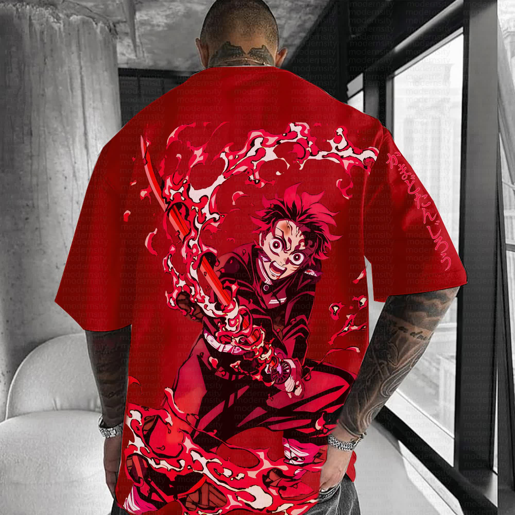 Unisex Anime Inspired Vintage T-Shirt丨Comicssoul