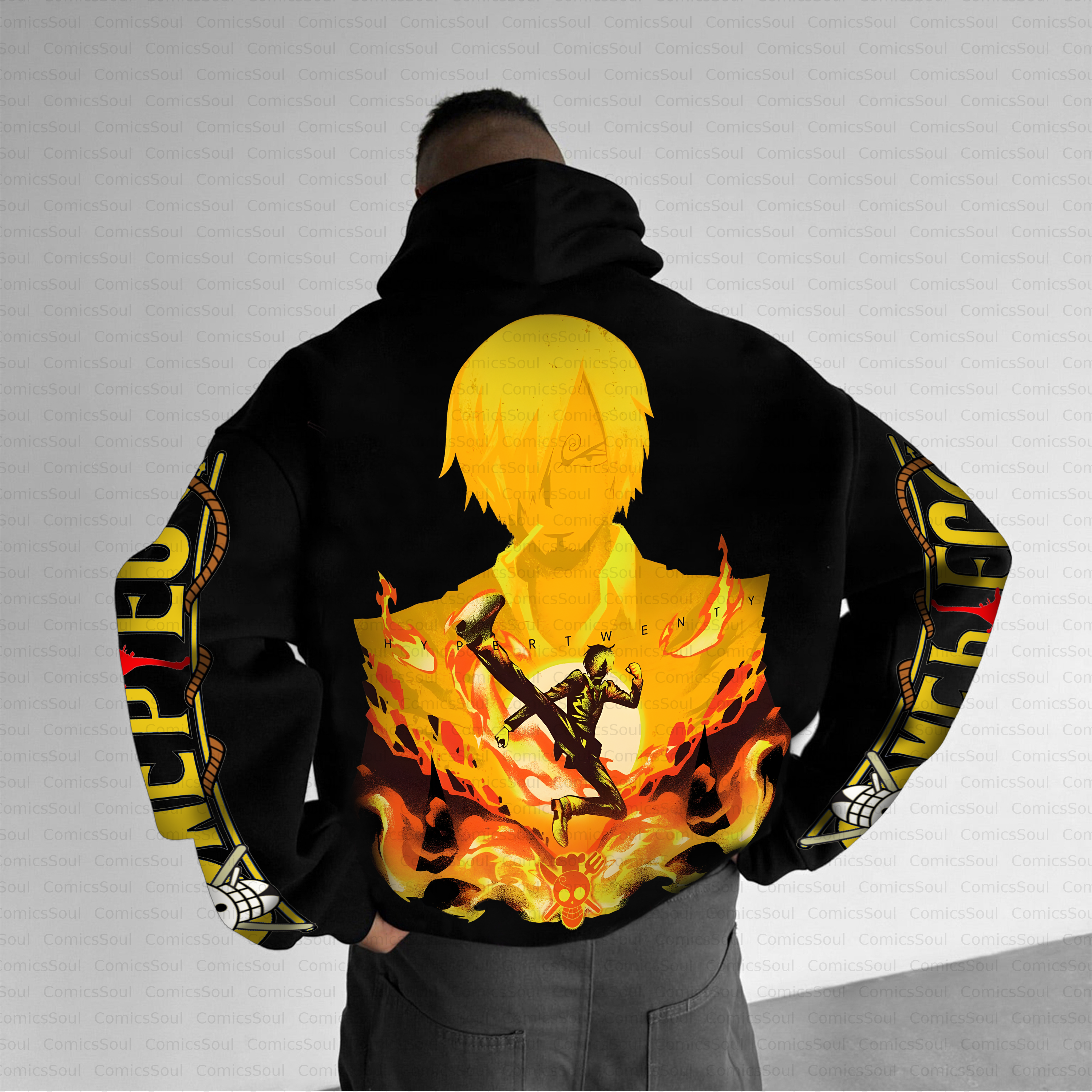 Unisex Graphic Streetwear Vintage Plush Hoodie
