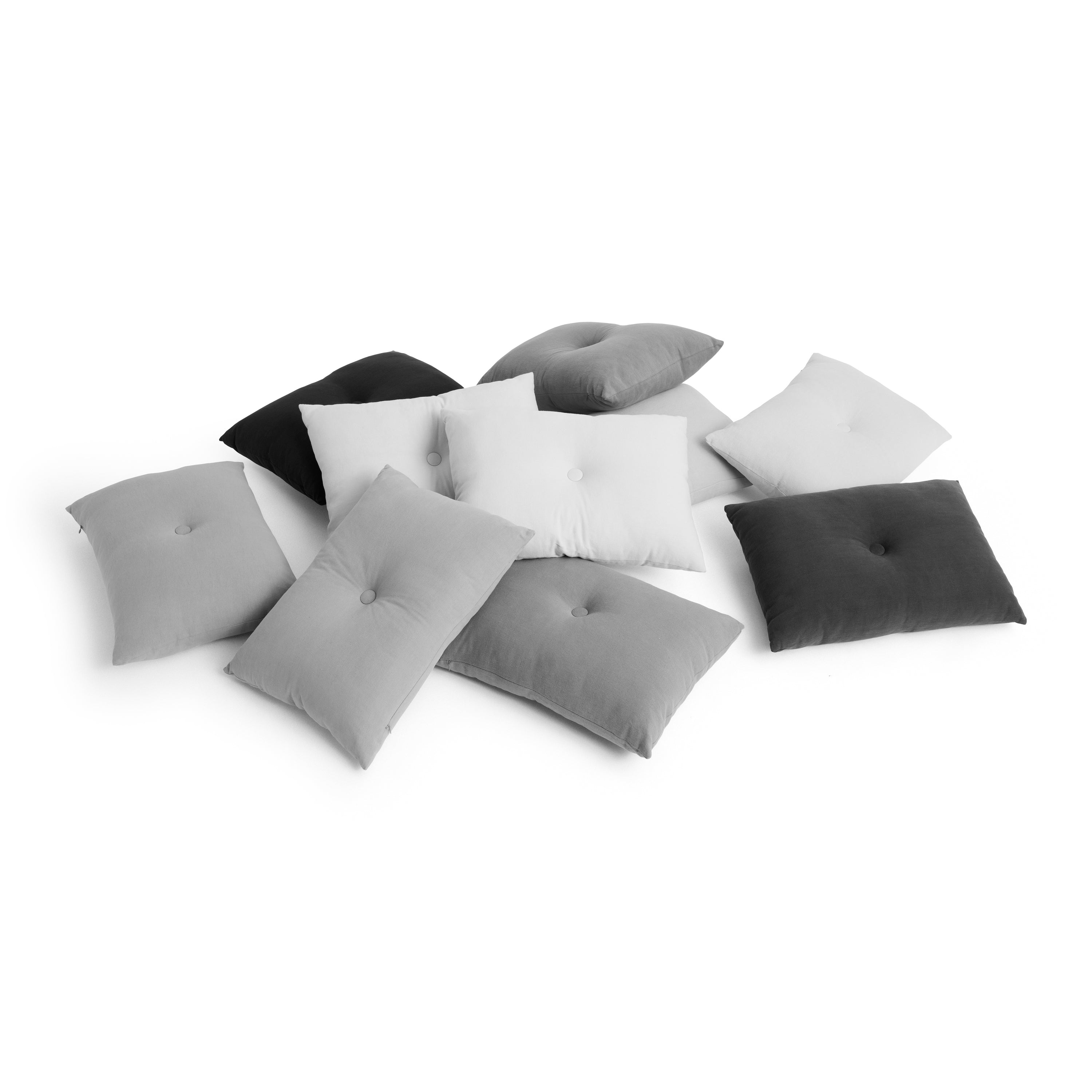 HAY Dot Linen Sierkussen 45 x 60 cm - Soft Yellow