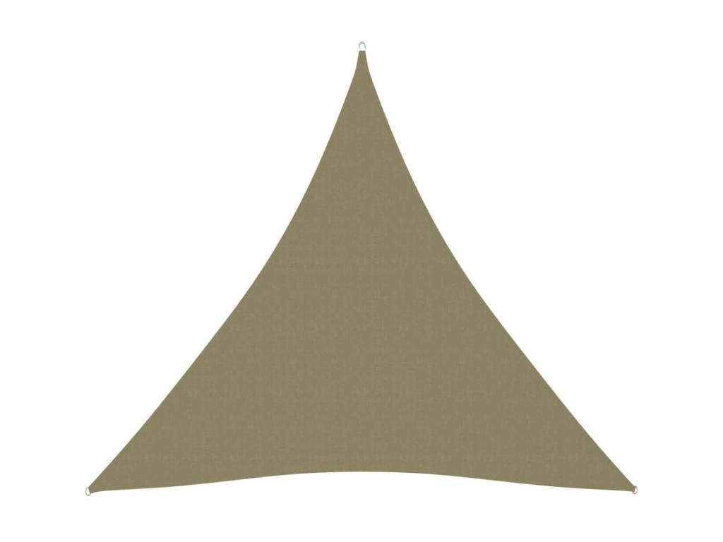 Toldo de vela triangular Joliven Oxford beige 4 5x4 5x4 5 m
