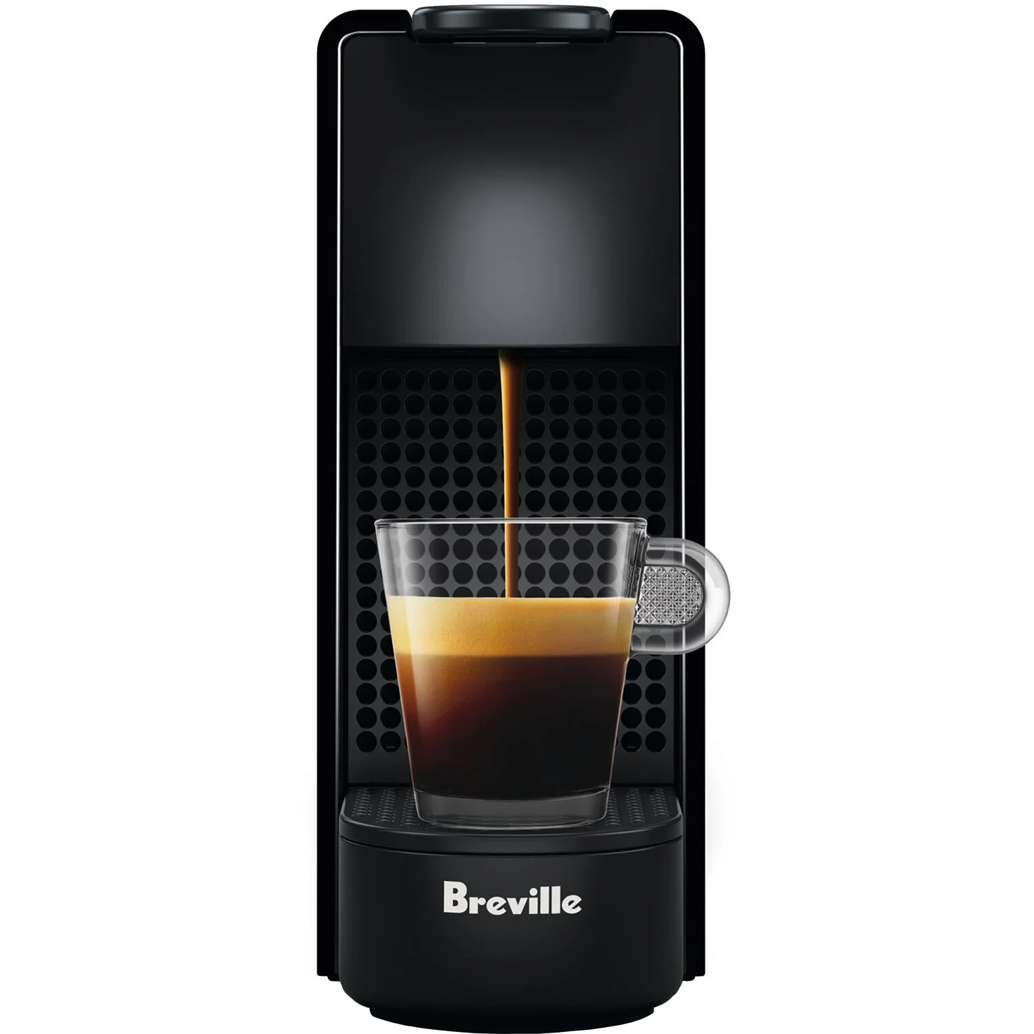 Breville New Nespresso Essenza Mini Single-Serve Machine Aeroccino Milk Frothier, Black - Image 6