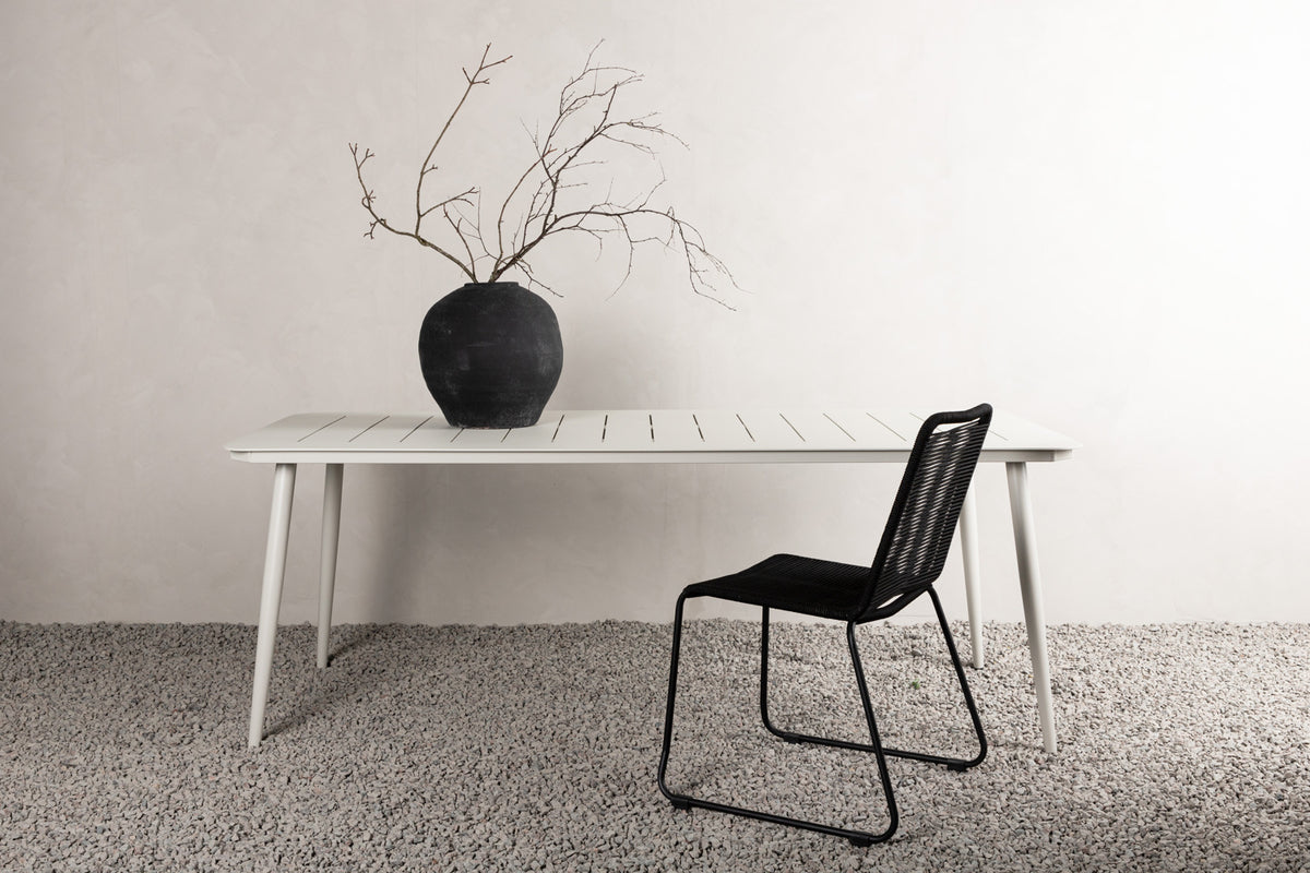 Rebellenclub Vesper Tuintafel - 200 x 90 cm - Beige