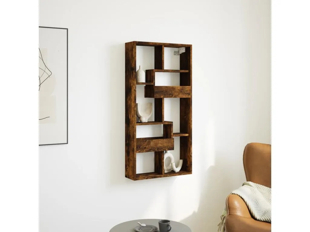 Armario de pared Boverdeco ingeniería Boverdeco ahumado 50x15x100 cm