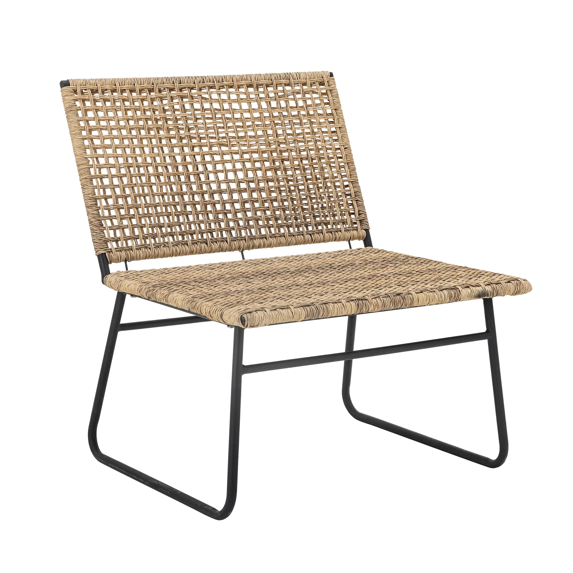 VALLONE LOUNGE CHAIR, NATURE, POLYRATTAN