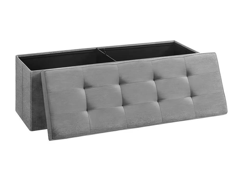 Caja de almacenamiento con 2 compartimentos interiores - l110 cm psa512835