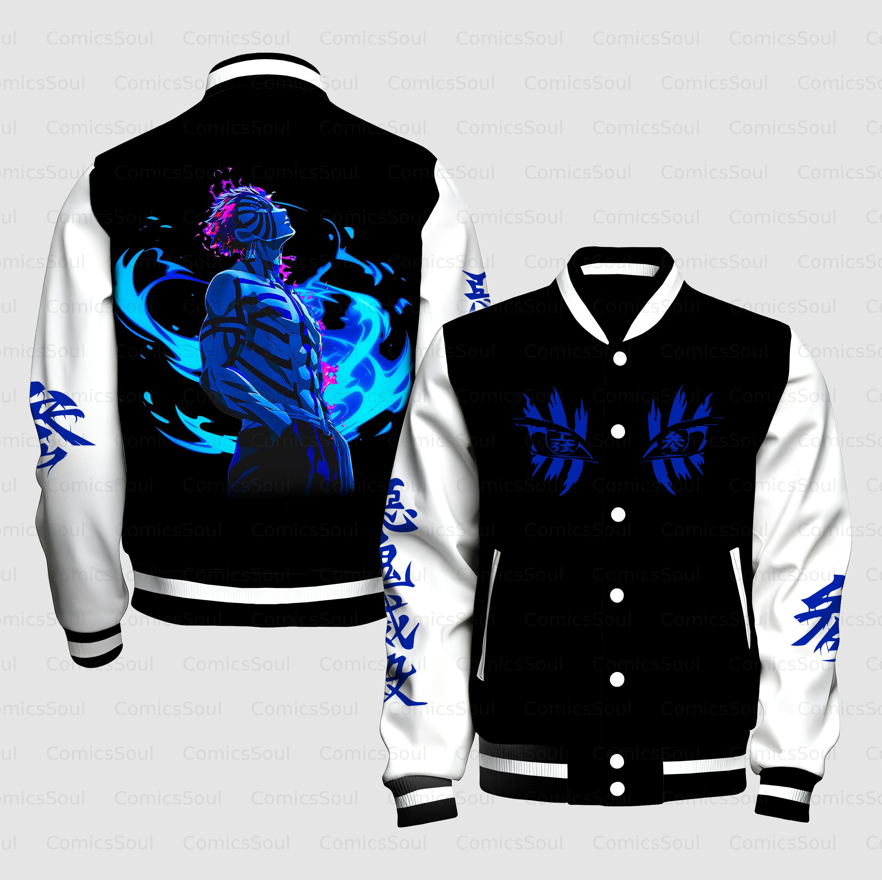 Unisex Vintage Anime Graphic Jacket| KNY